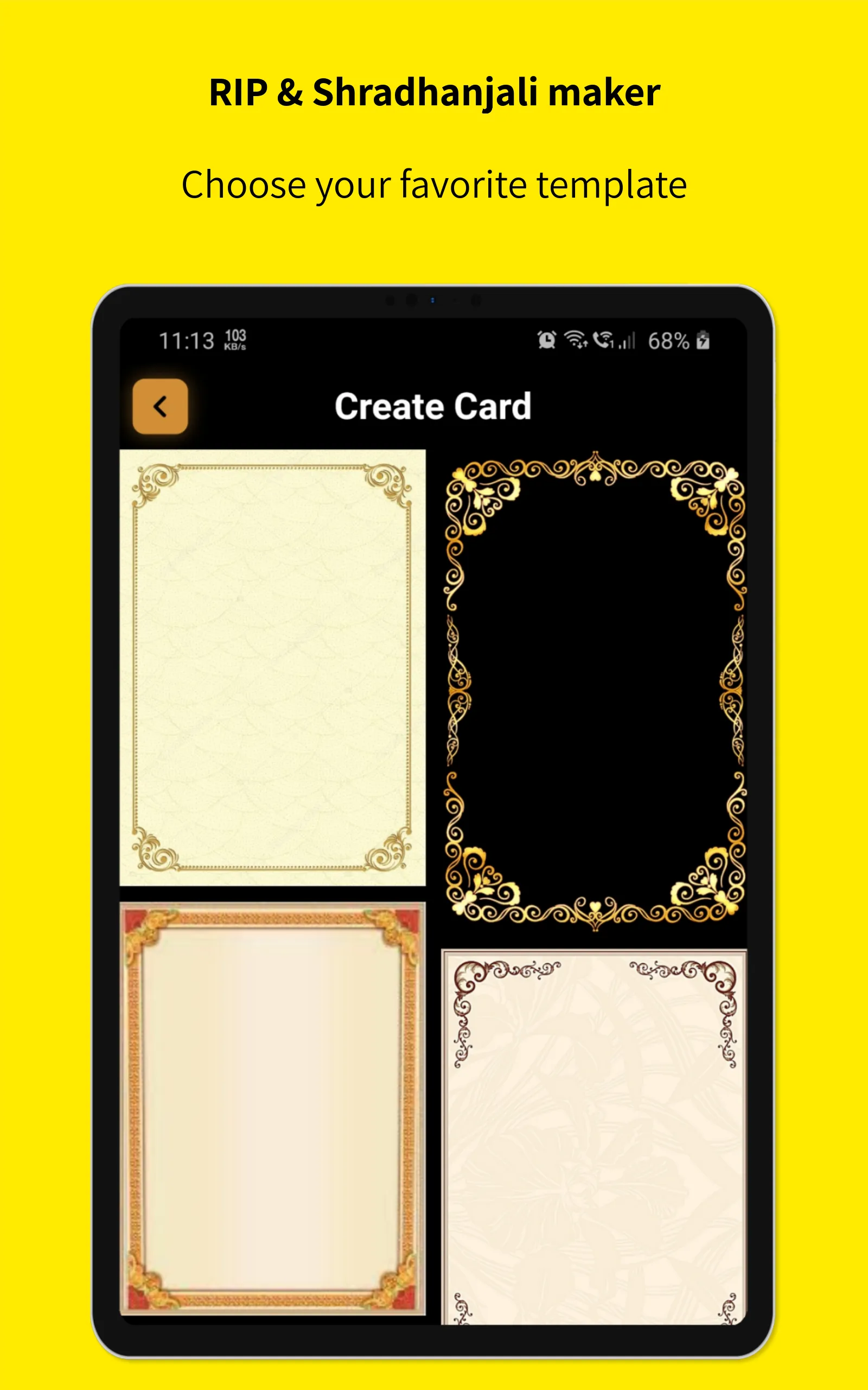 RIP - Shradhanjali Card Maker | Indus Appstore | Screenshot