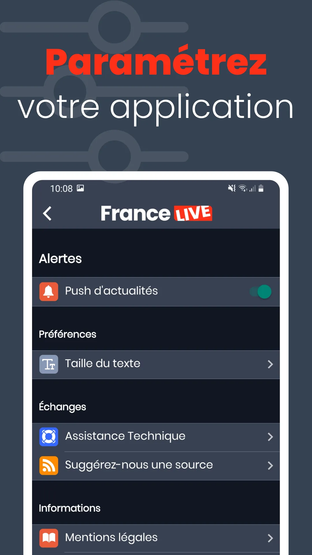 France Live | Indus Appstore | Screenshot