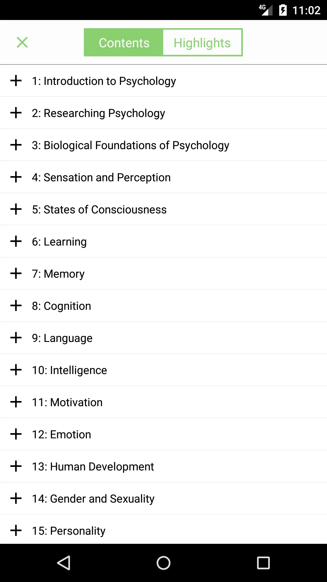 Psychology Textbook | Indus Appstore | Screenshot