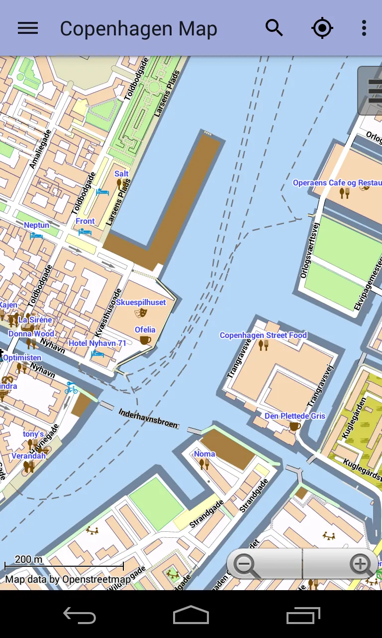 Copenhagen Offline City Map | Indus Appstore | Screenshot