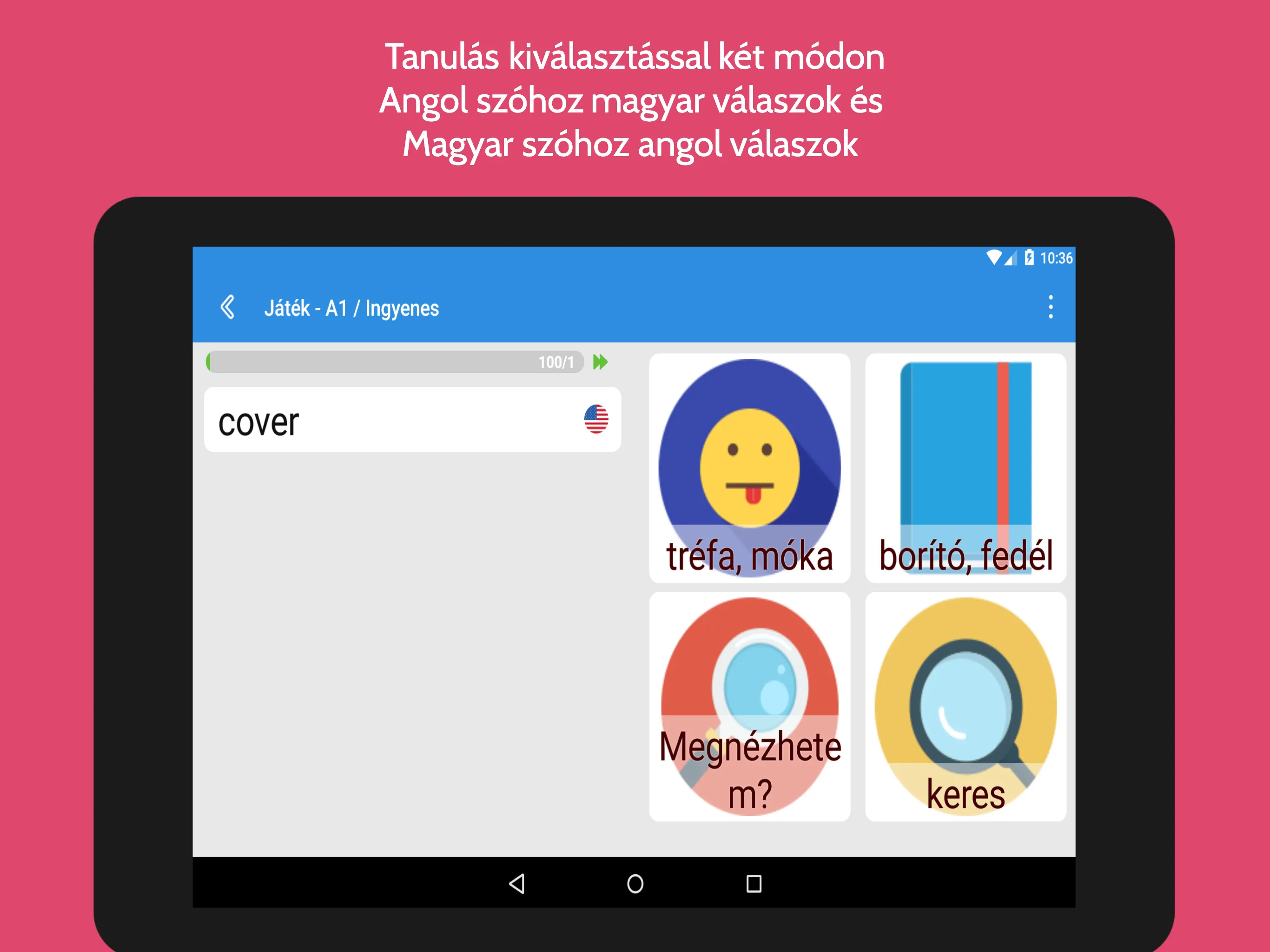 Wordzie Angol Szótanító | Indus Appstore | Screenshot