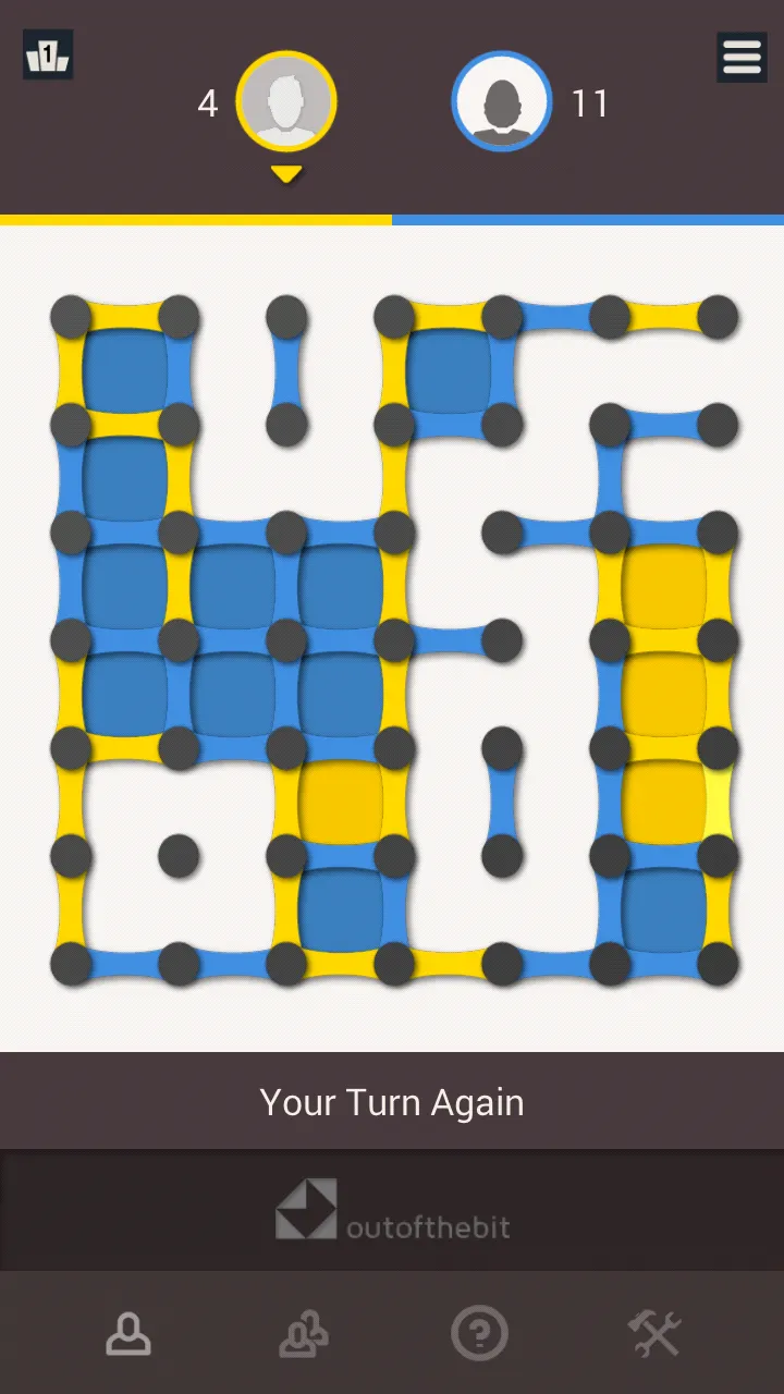 Dots and Boxes - Classic Strat | Indus Appstore | Screenshot