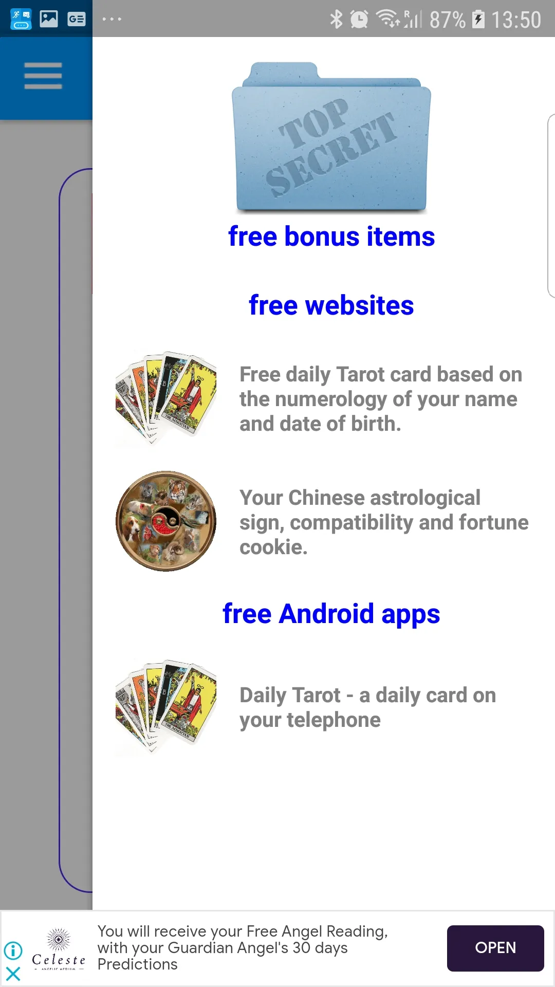 Lenormand Fortunetelling | Indus Appstore | Screenshot