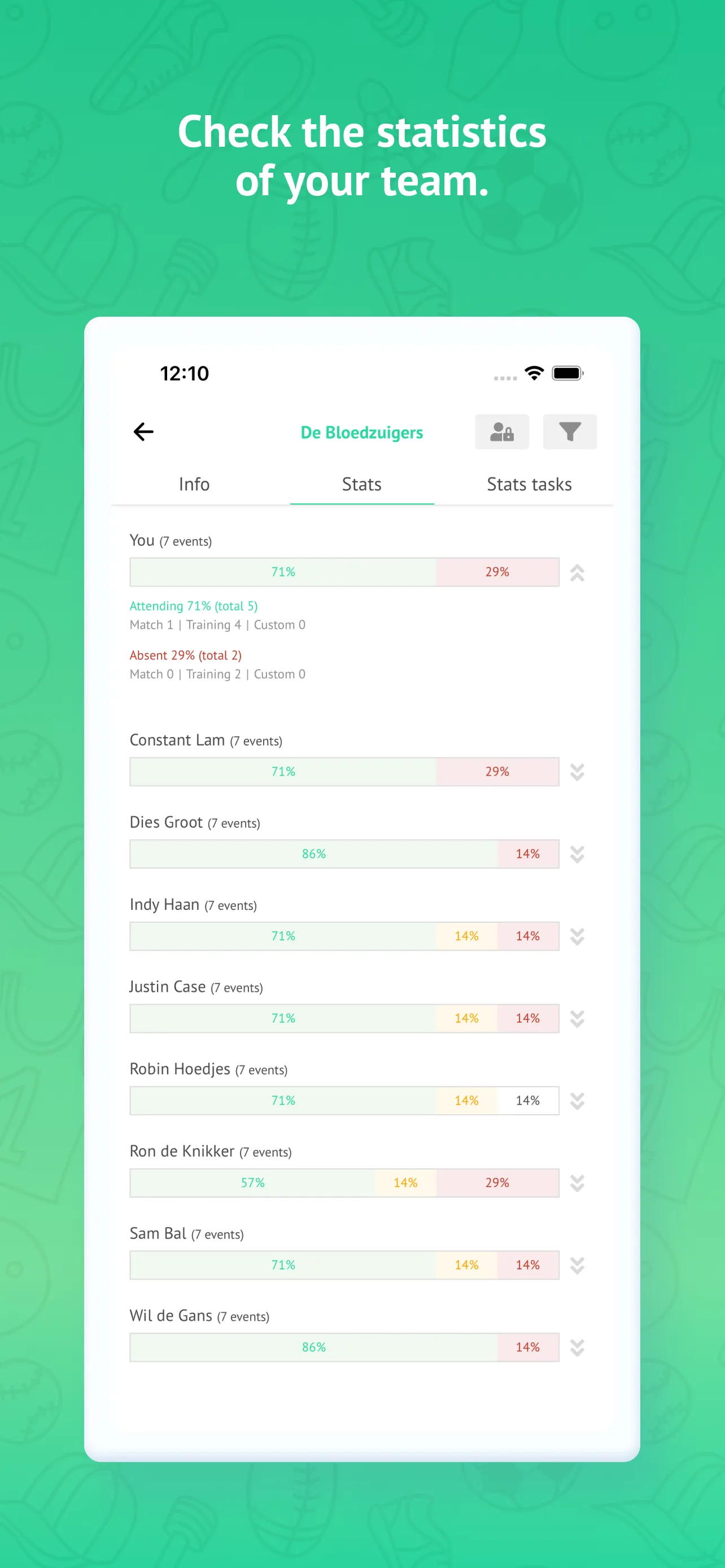 Teamy: app for sports teams | Indus Appstore | Screenshot