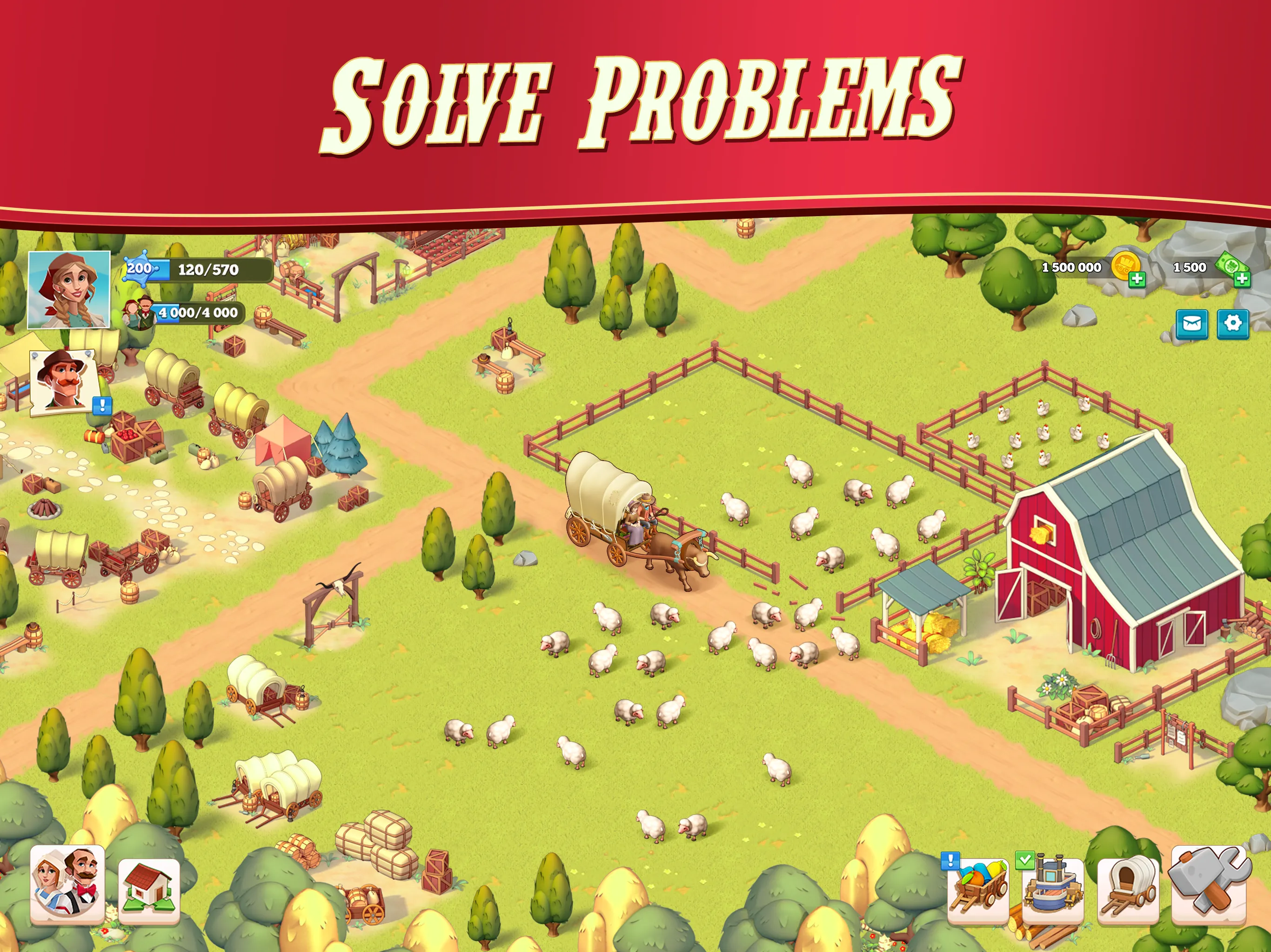 The Oregon Trail: Boom Town | Indus Appstore | Screenshot