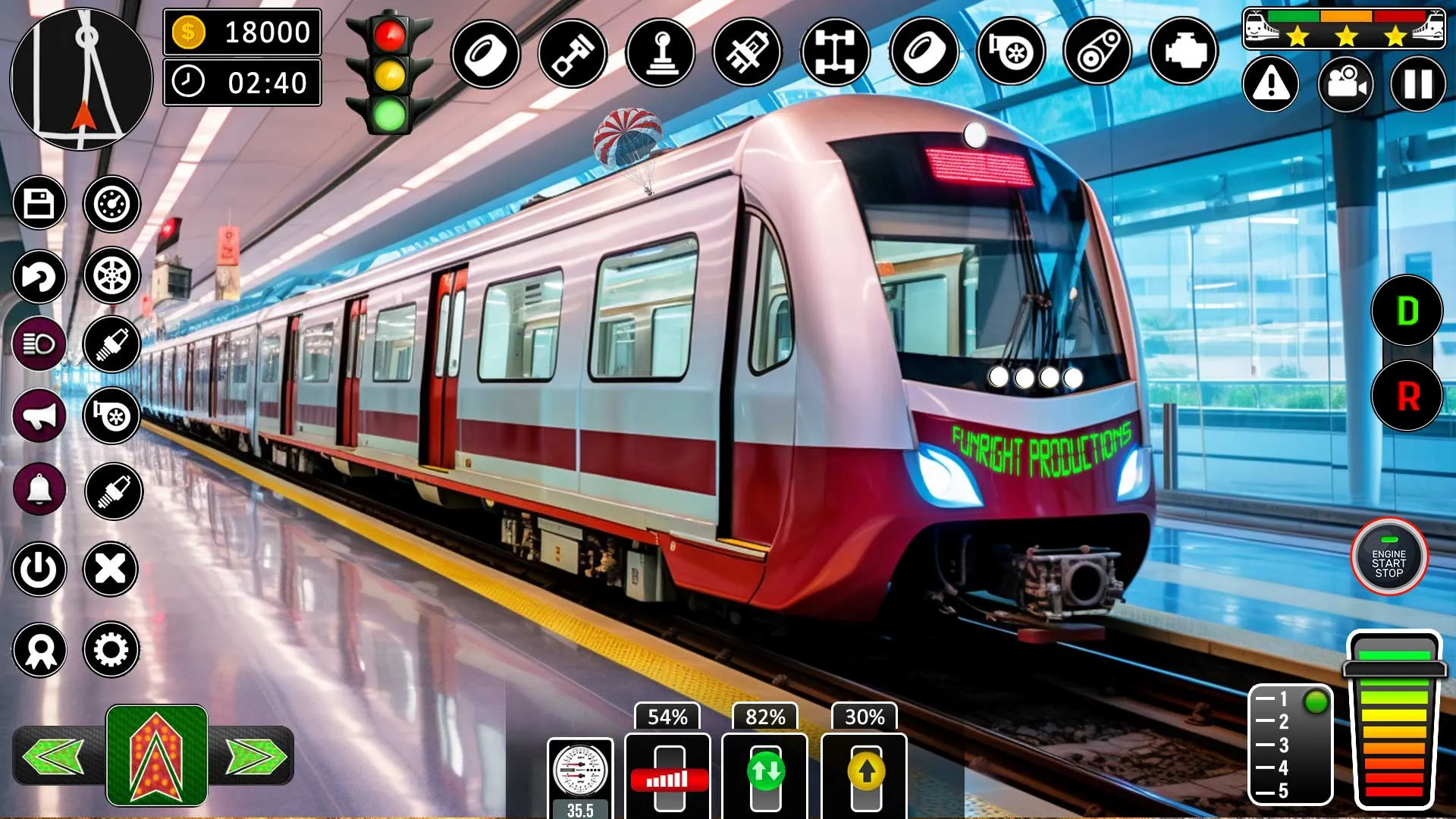 City Train Games Driver Sim 3D | Indus Appstore | Screenshot