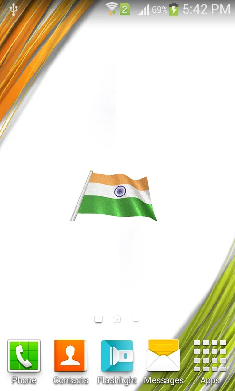 Indian Animated Flag Wallpaper | Indus Appstore | Screenshot