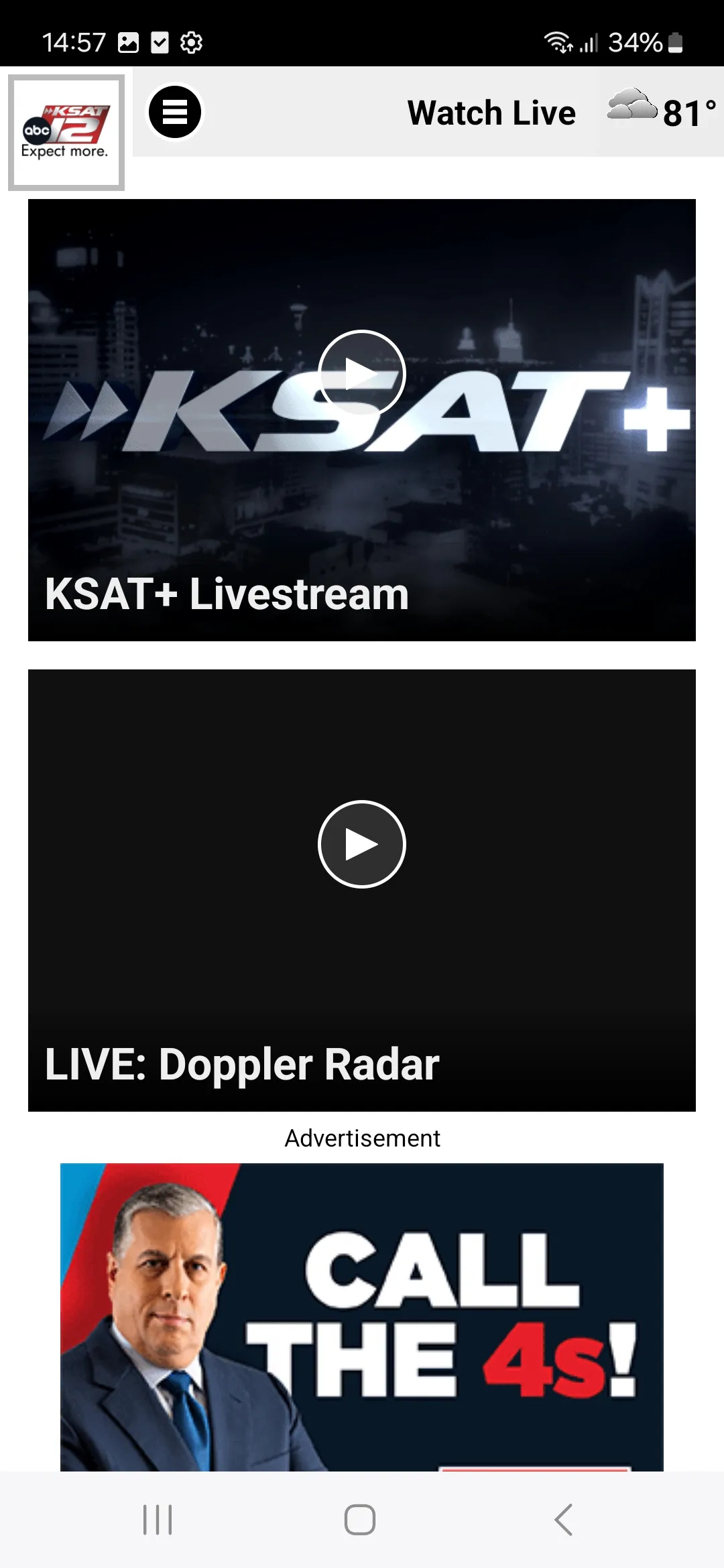 KSAT 12 News | Indus Appstore | Screenshot