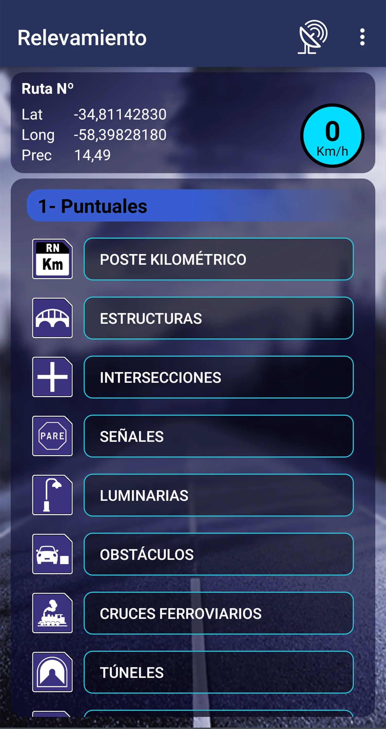 Relevamiento Vial | Indus Appstore | Screenshot