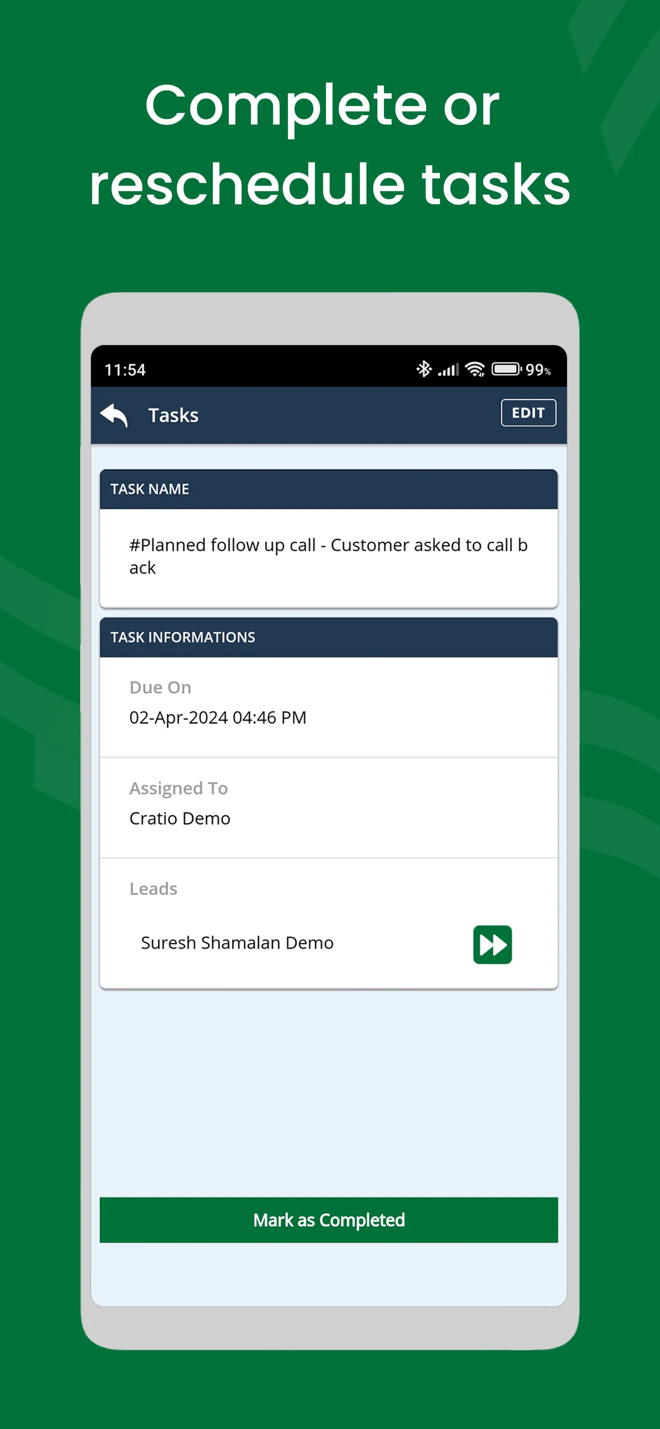 Cratio CRM | Indus Appstore | Screenshot