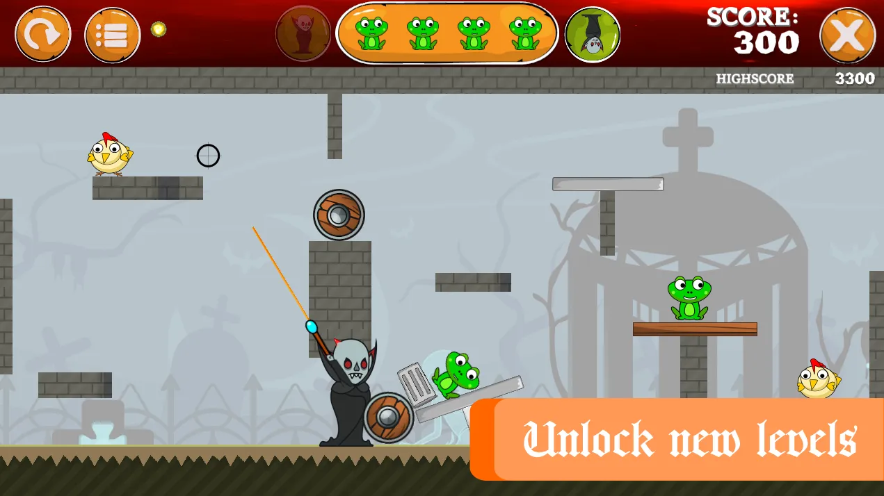 Mr Vampire - Physics Puzzle | Indus Appstore | Screenshot