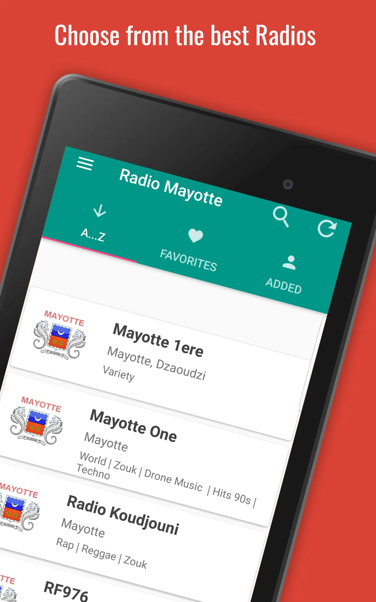 Mayotte Radio Stations | Indus Appstore | Screenshot