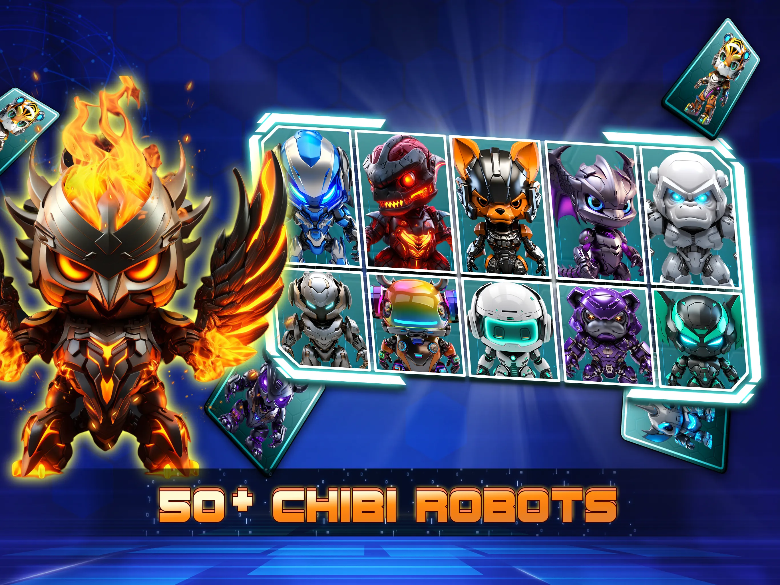 AI Chibi Robot Battle | Indus Appstore | Screenshot