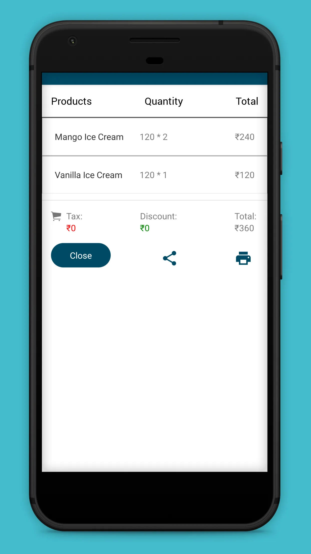 Blue Bill- Point Of Sale | Indus Appstore | Screenshot