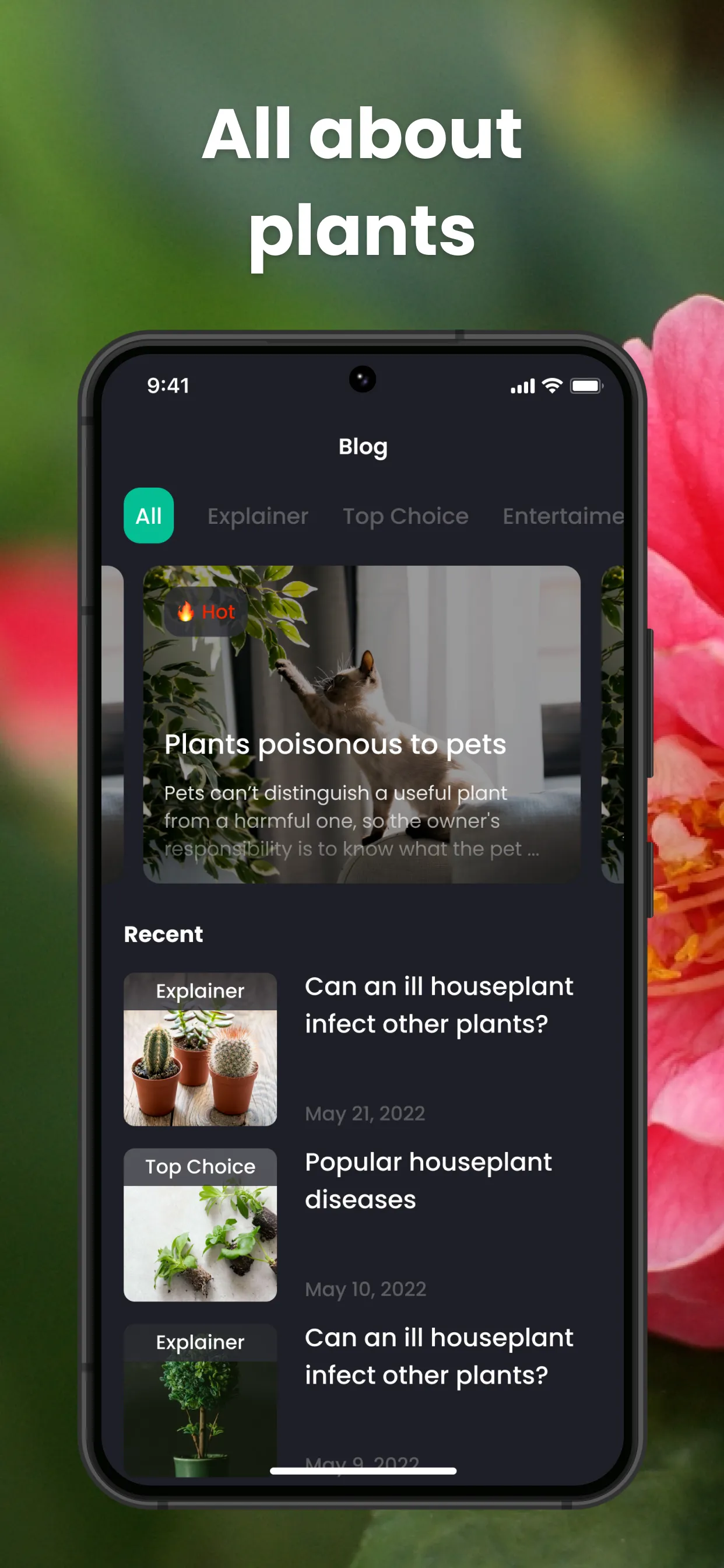 PlantIn Plant Identifier, Care | Indus Appstore | Screenshot