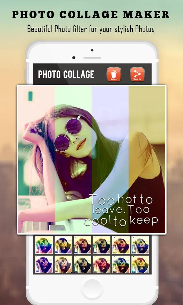 Photo Collage Maker Pic Editor | Indus Appstore | Screenshot