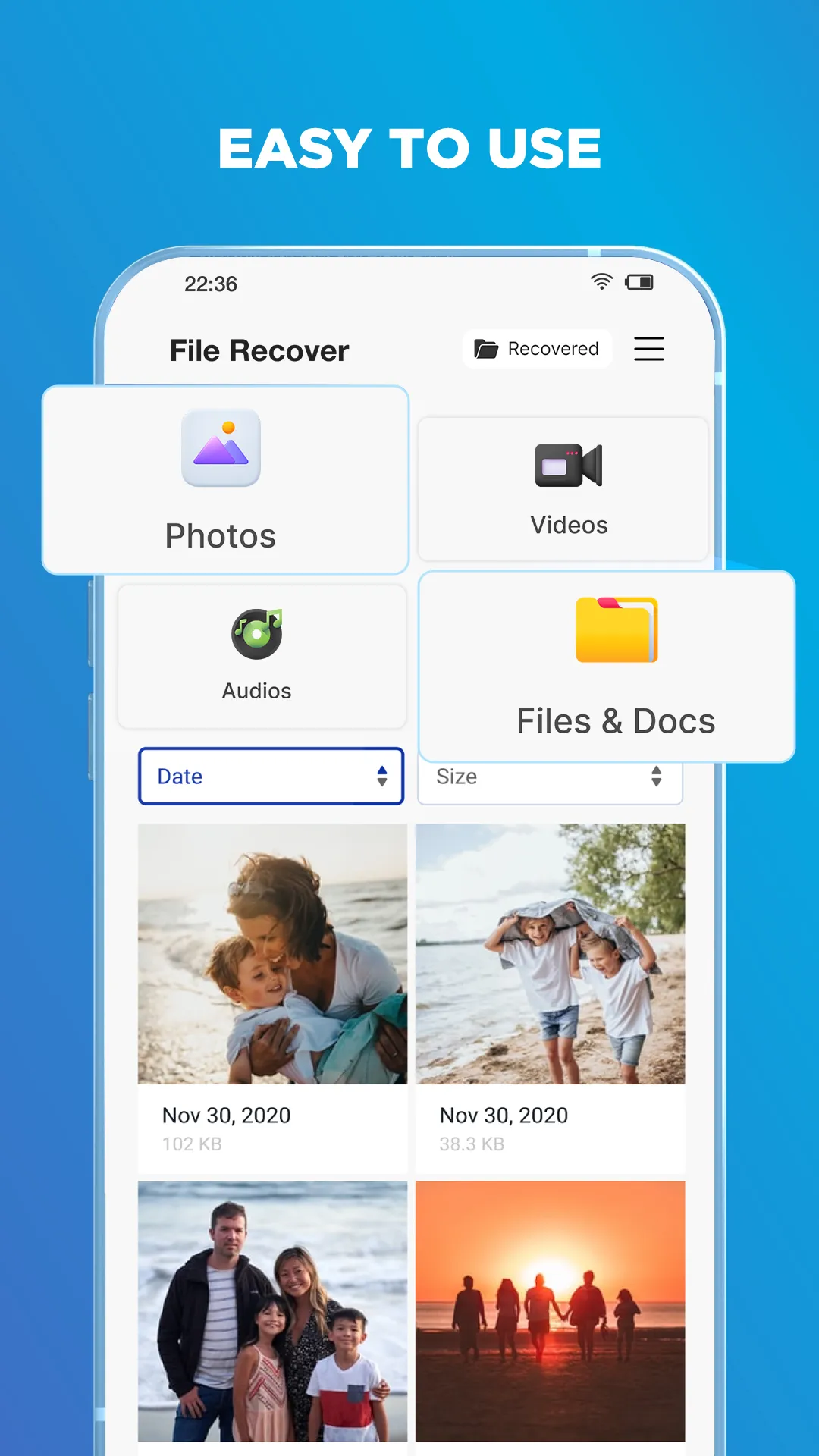 Data Recovery & Photo Recovery | Indus Appstore | Screenshot