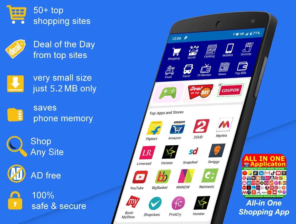 All in One Shopping App | Indus Appstore | Screenshot