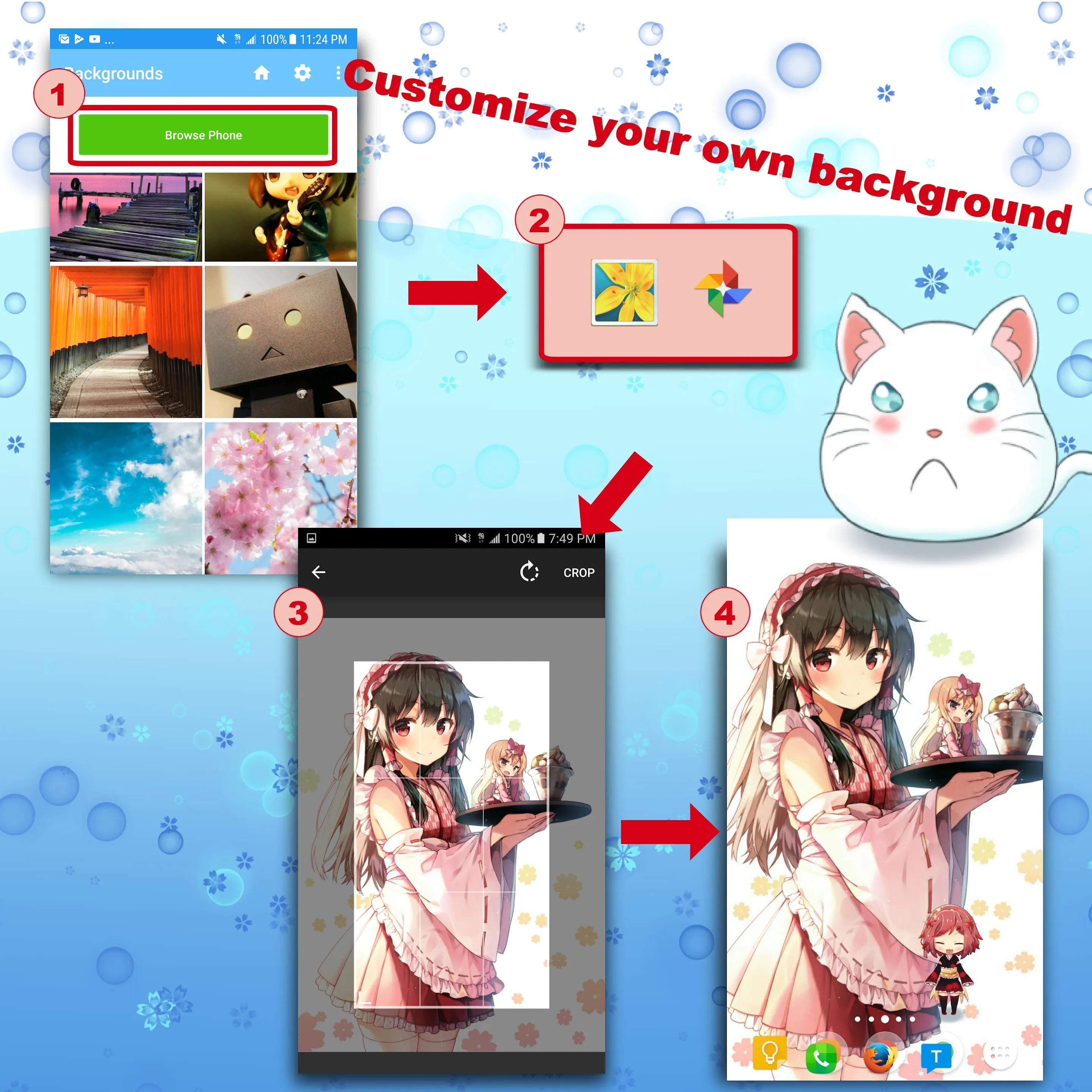 Lively Anime Live Wallpaper | Indus Appstore | Screenshot