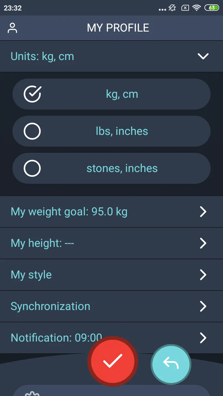 Handy Weight Loss Tracker, BMI | Indus Appstore | Screenshot