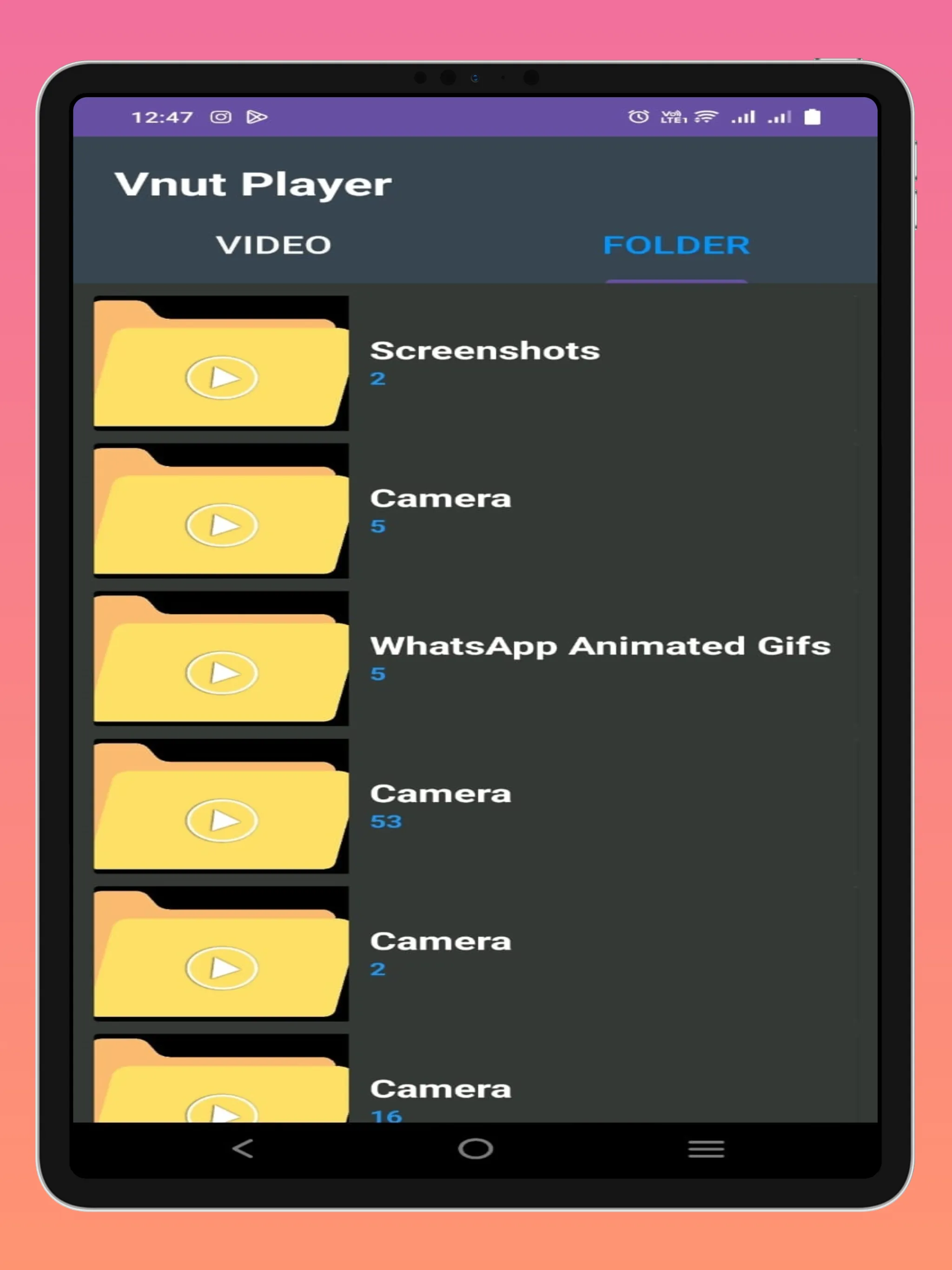 Vnut Player : Video Player | Indus Appstore | Screenshot