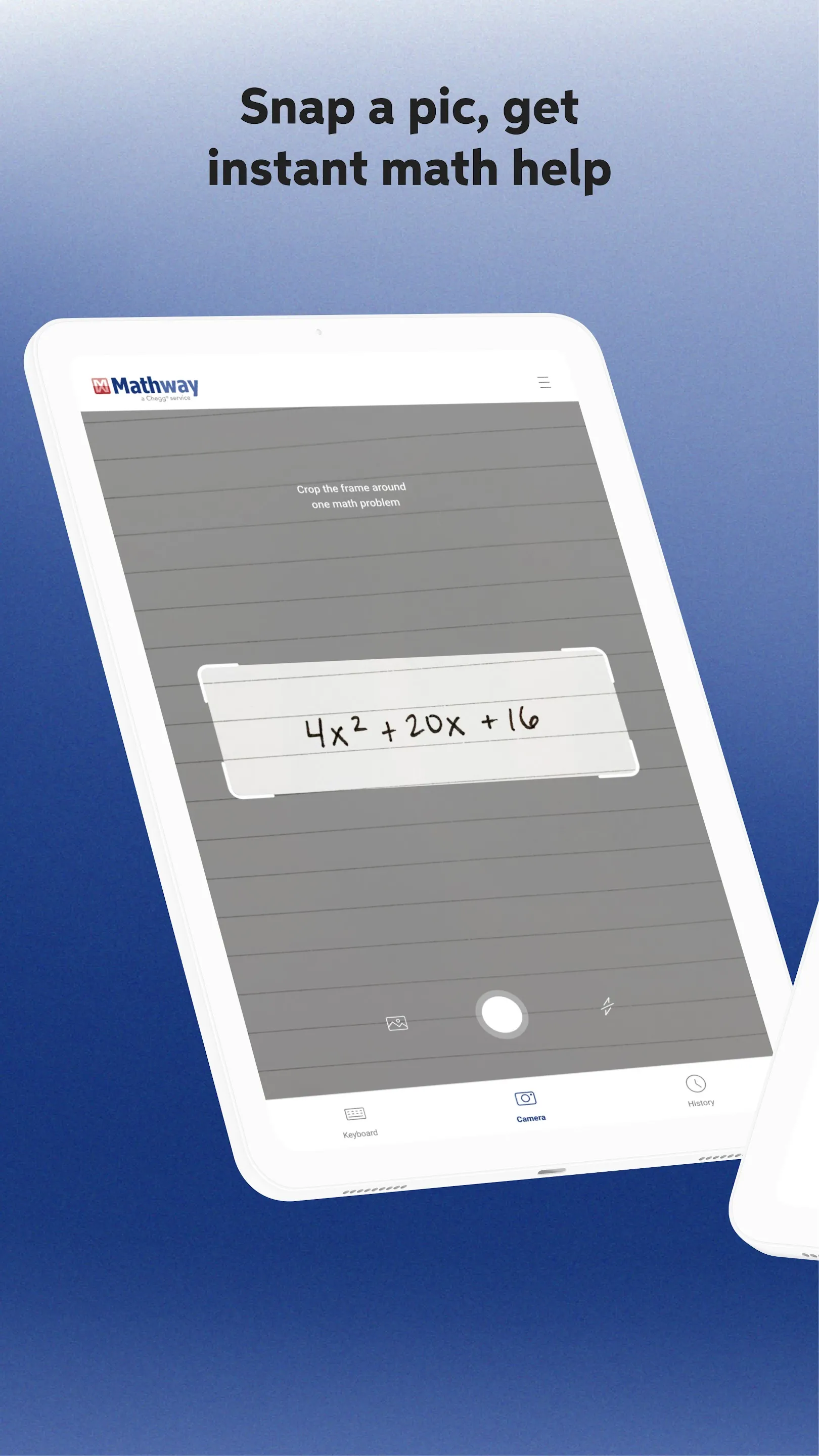 Mathway: Scan & Solve Problems | Indus Appstore | Screenshot