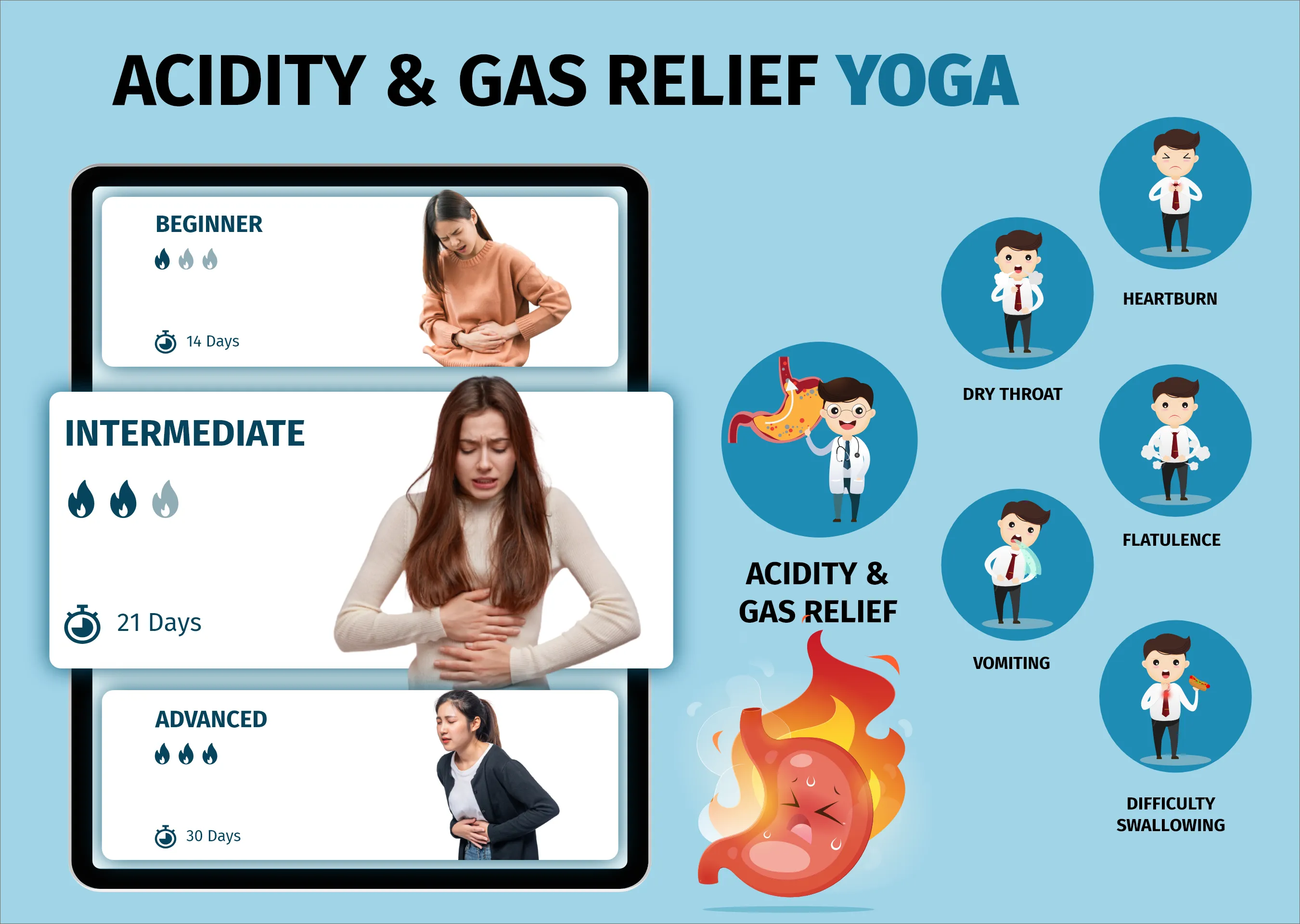 Acidity/Gas Relief Yoga Cure | Indus Appstore | Screenshot