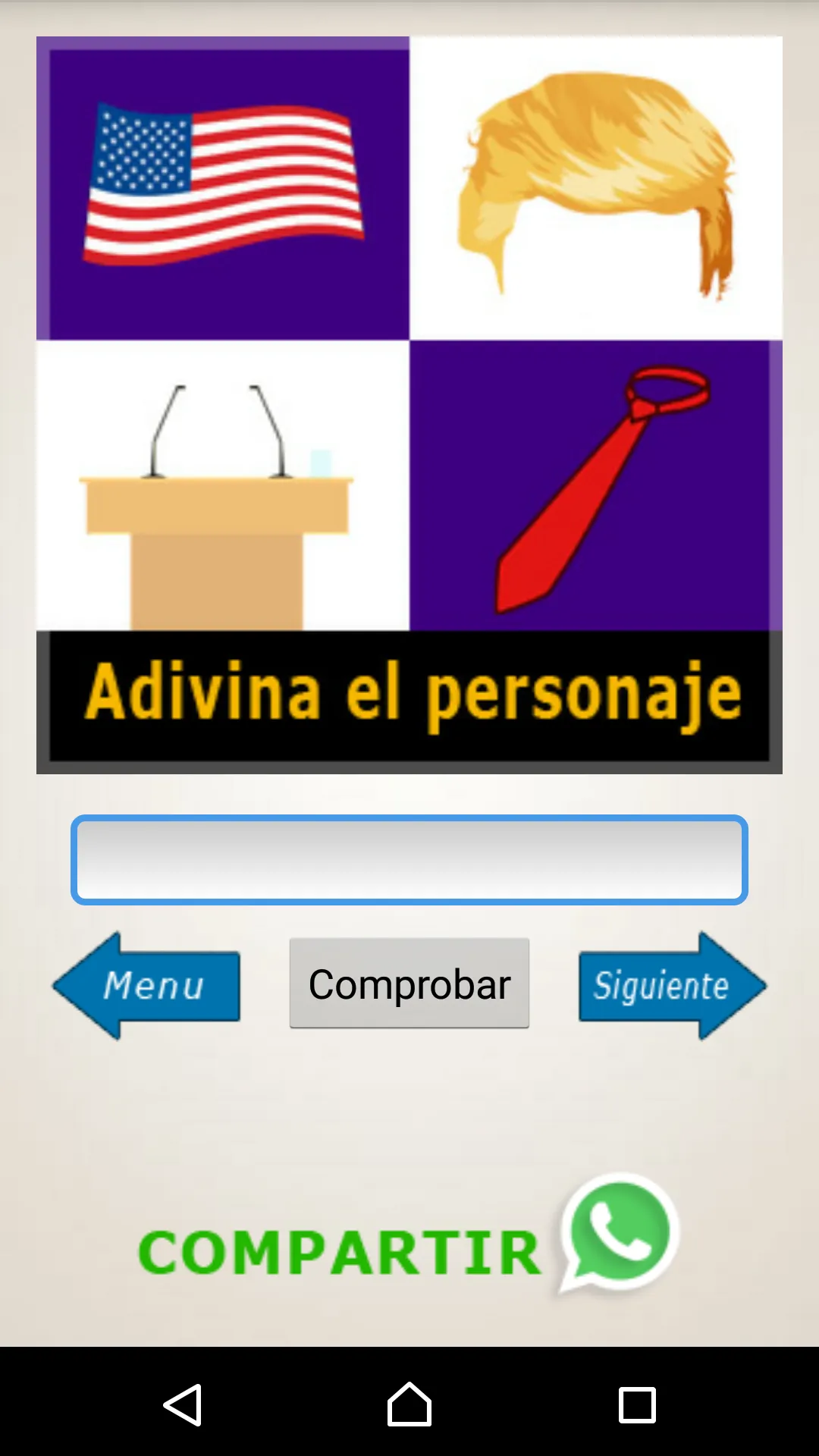 Adivina Personajes: Acertijos | Indus Appstore | Screenshot