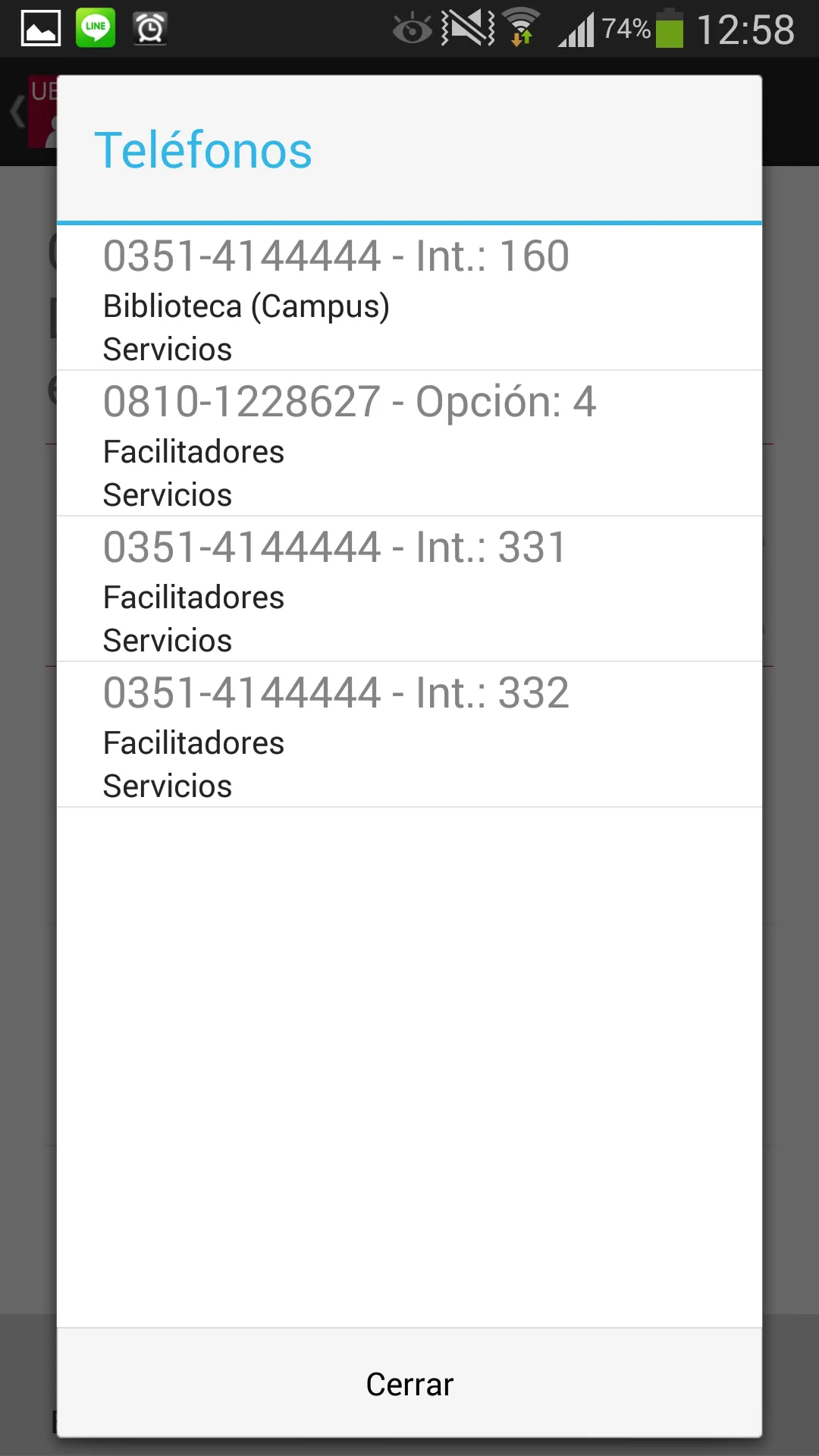 MiUBP Móvil Docentes | Indus Appstore | Screenshot