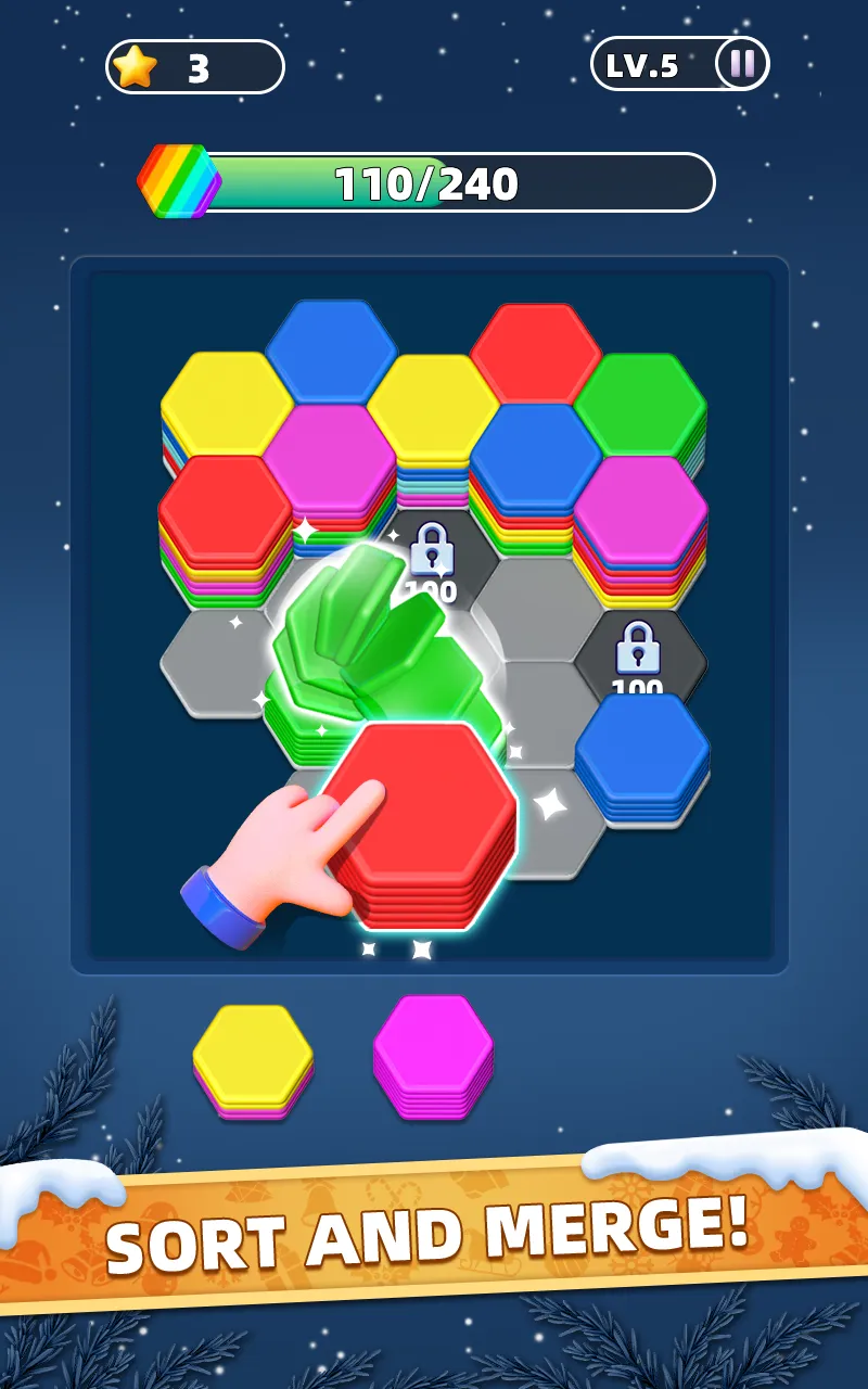 Hexa Master 3D - Color Sort | Indus Appstore | Screenshot