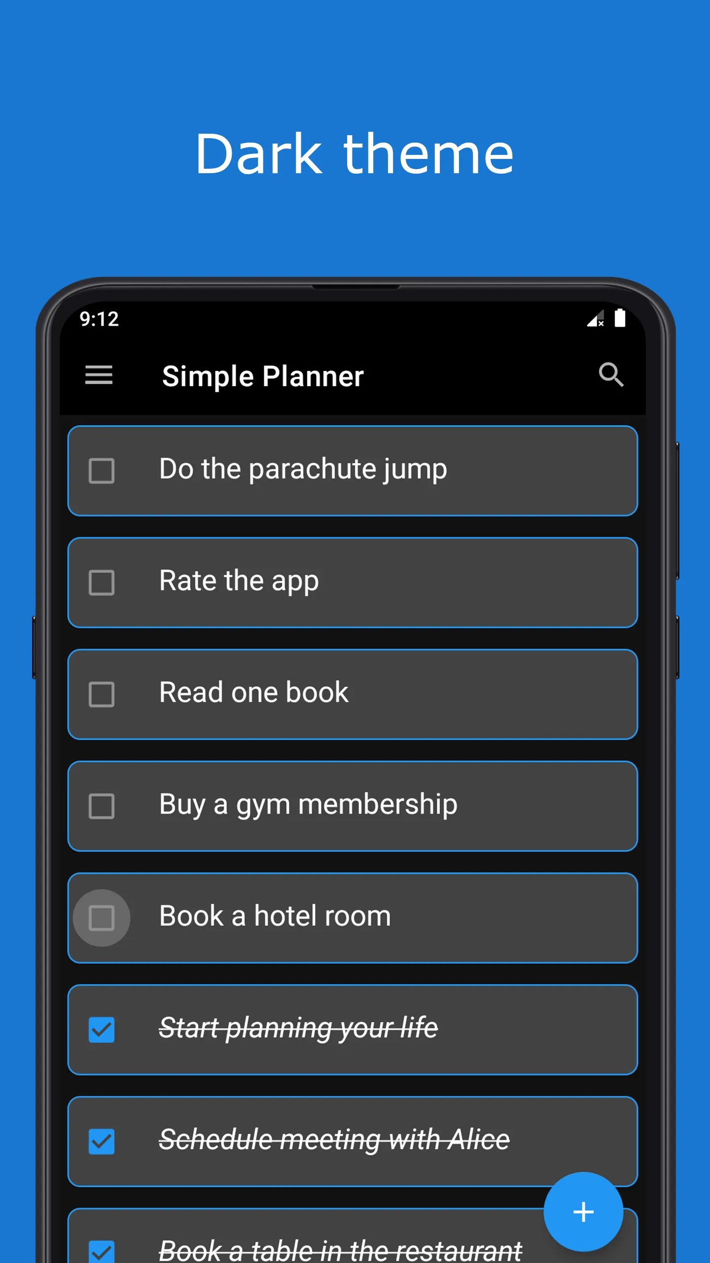 Simple Planner | Indus Appstore | Screenshot