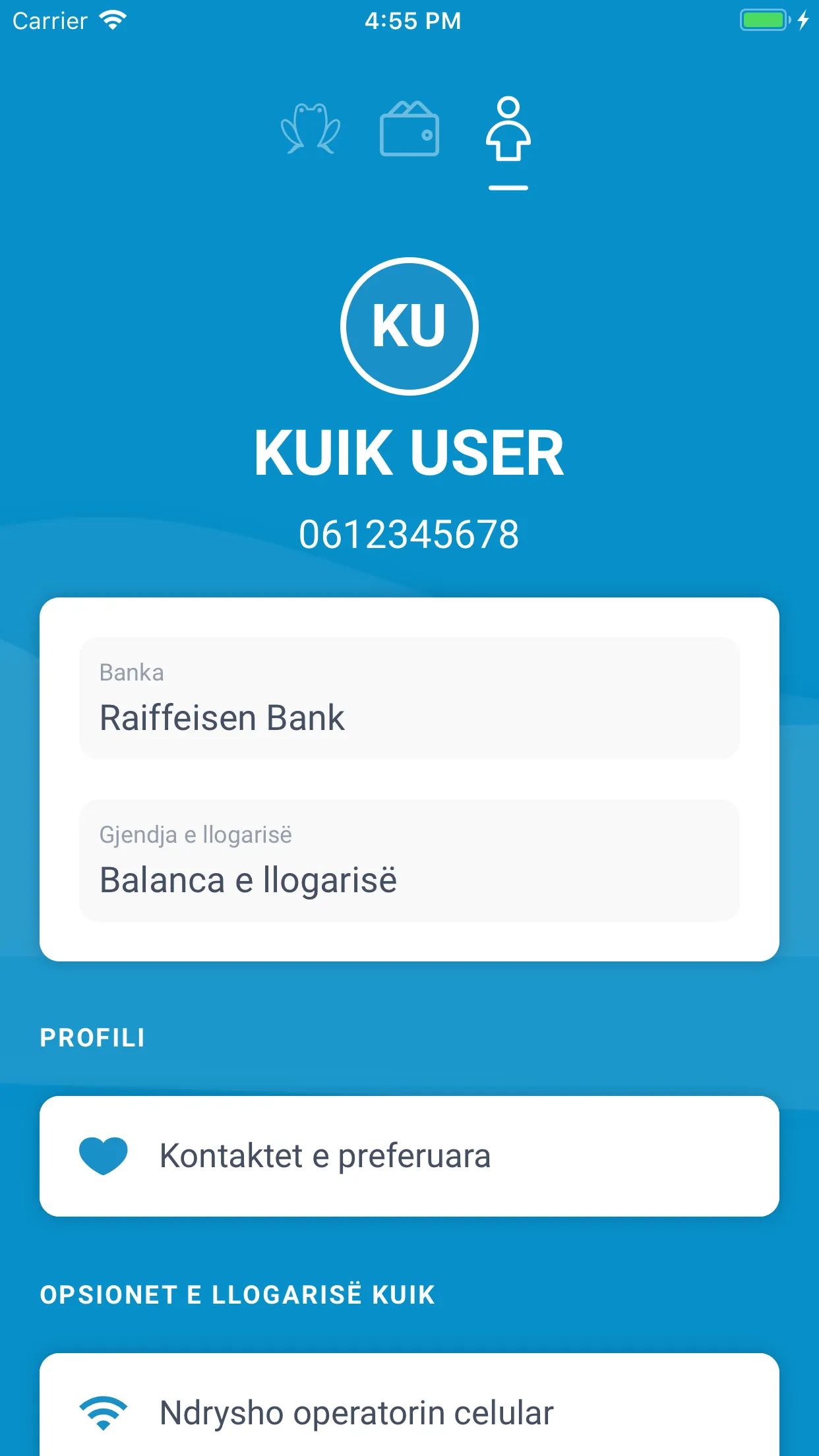 KUIK - Dërgo para menjëherë | Indus Appstore | Screenshot