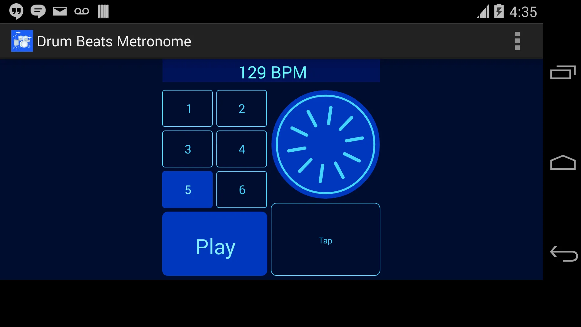 Drum Beats Metronome | Indus Appstore | Screenshot