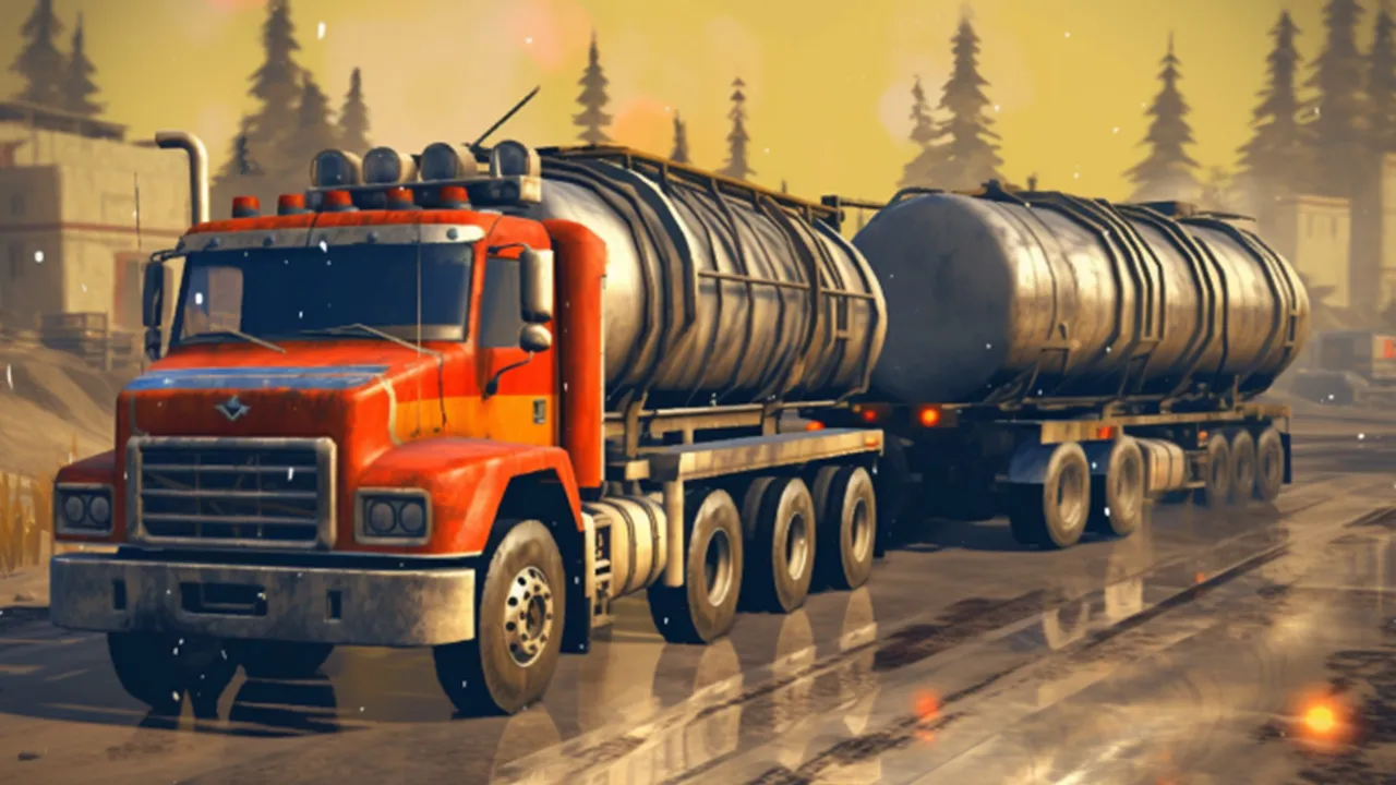 Oil Cargo Transport Truck Game | Indus Appstore | Screenshot