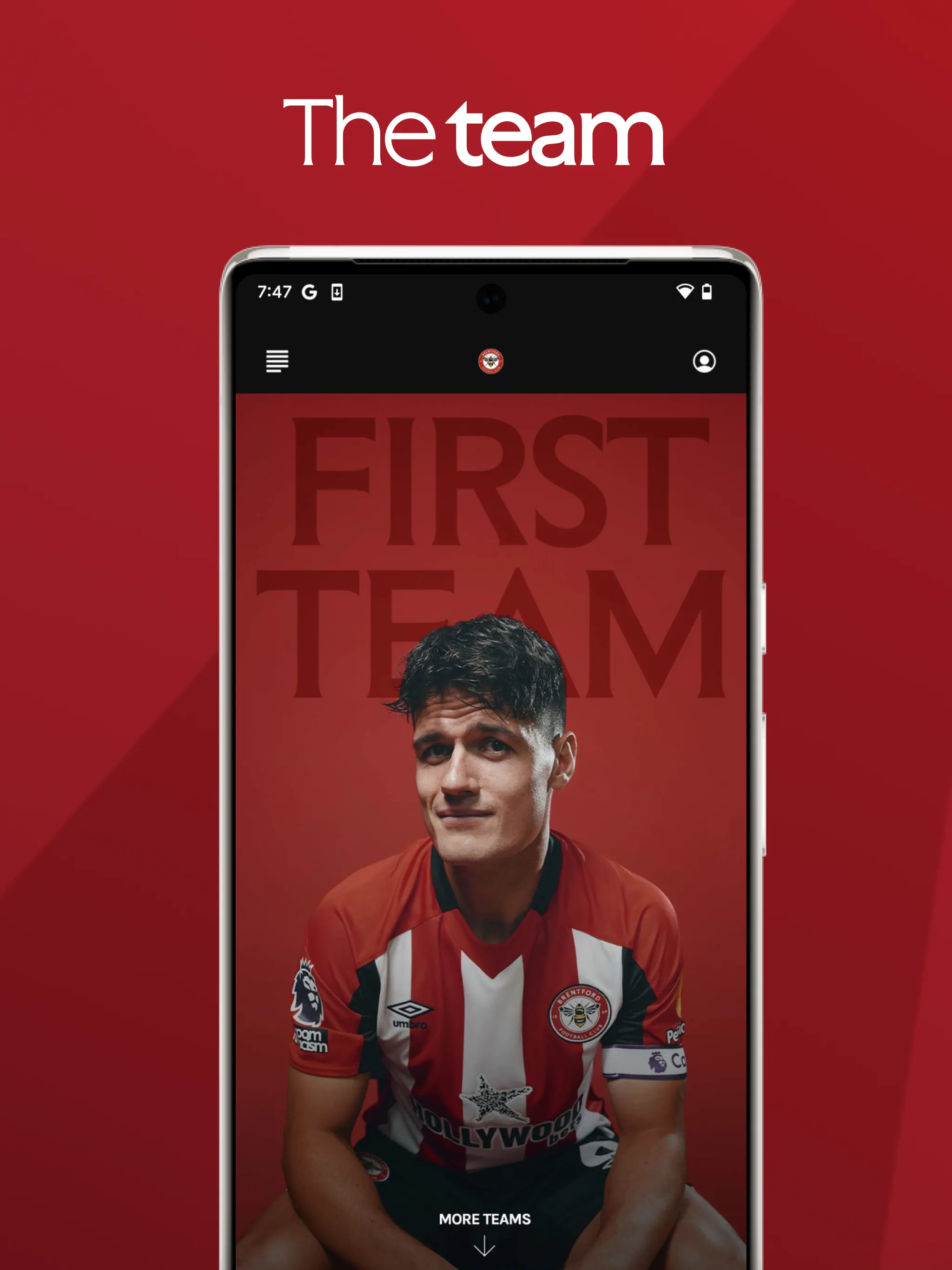 Brentford FC Official | Indus Appstore | Screenshot