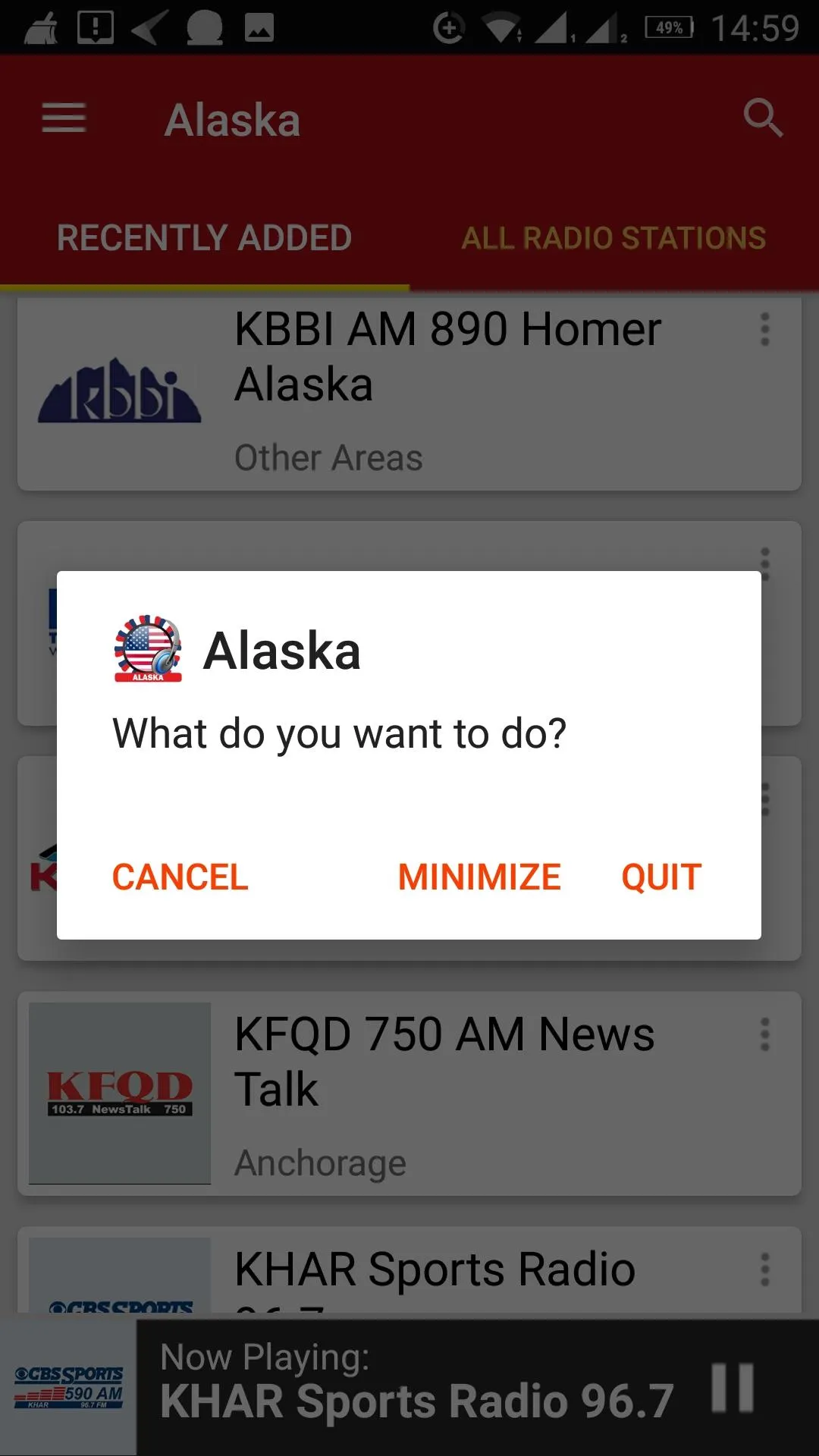 Alaska Radio Stations - USA | Indus Appstore | Screenshot