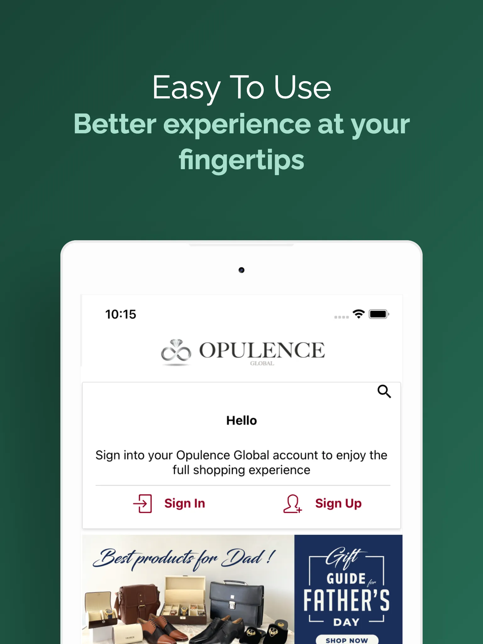 Opulence Global | Indus Appstore | Screenshot