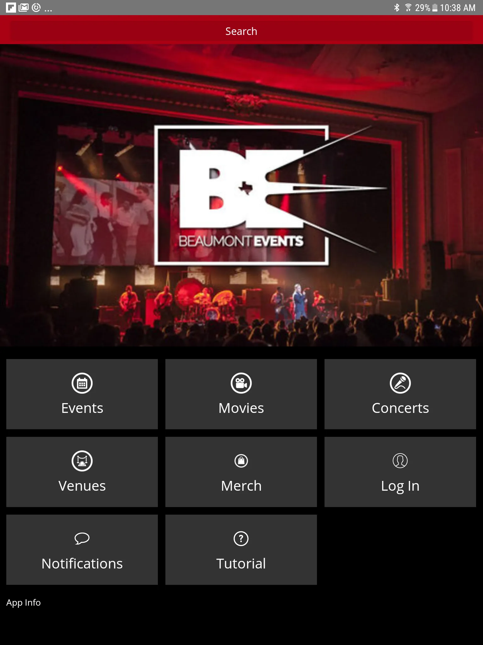 Beaumont Events | Indus Appstore | Screenshot