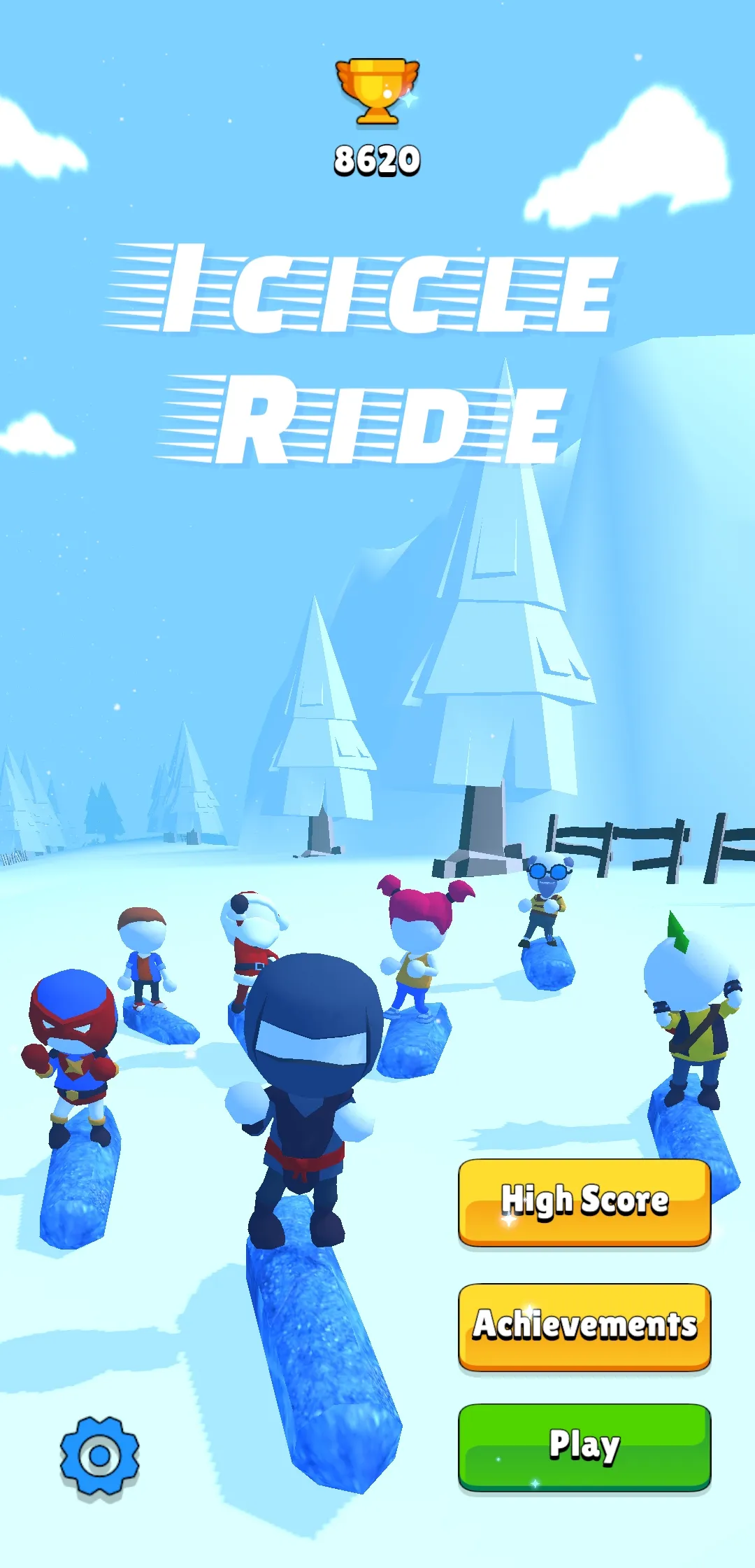 Icicle Ride | Indus Appstore | Screenshot