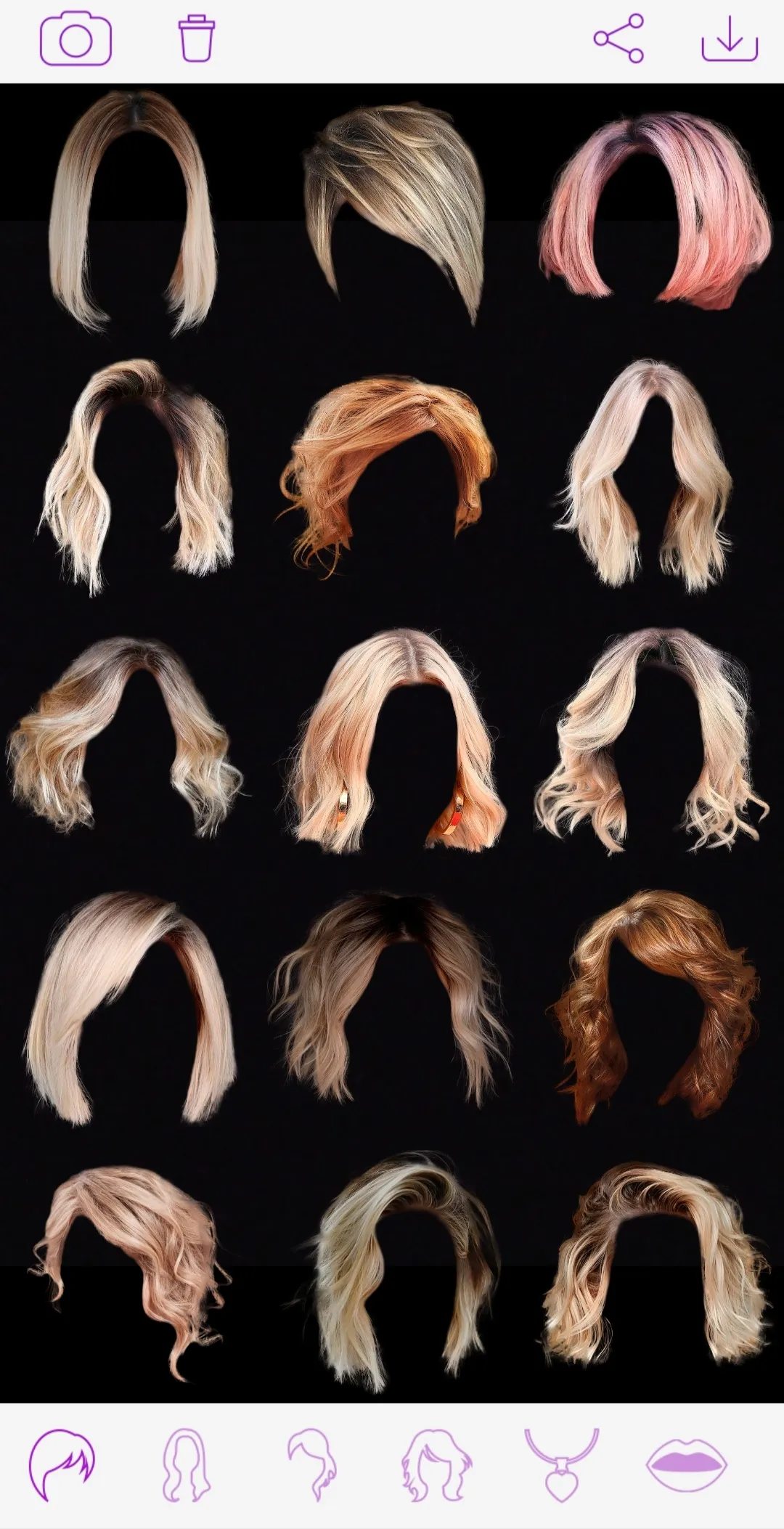 Virtual Hair Style Changer | Indus Appstore | Screenshot