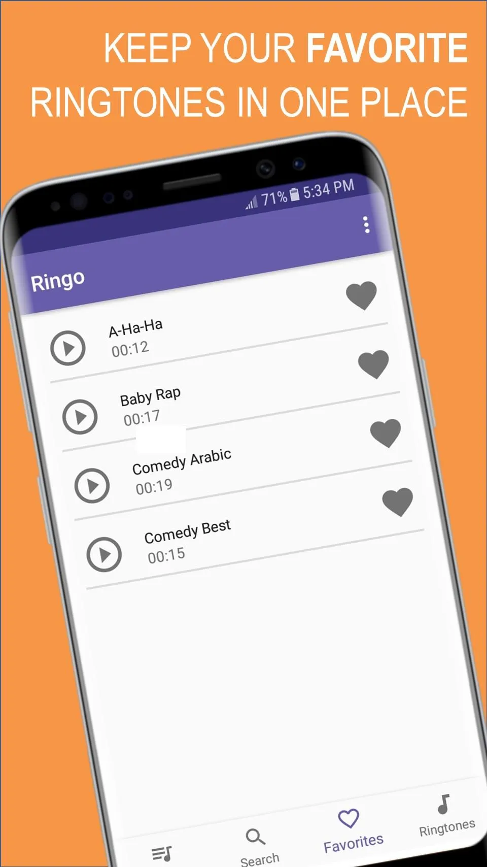 Ringo Ringtones Notifications | Indus Appstore | Screenshot