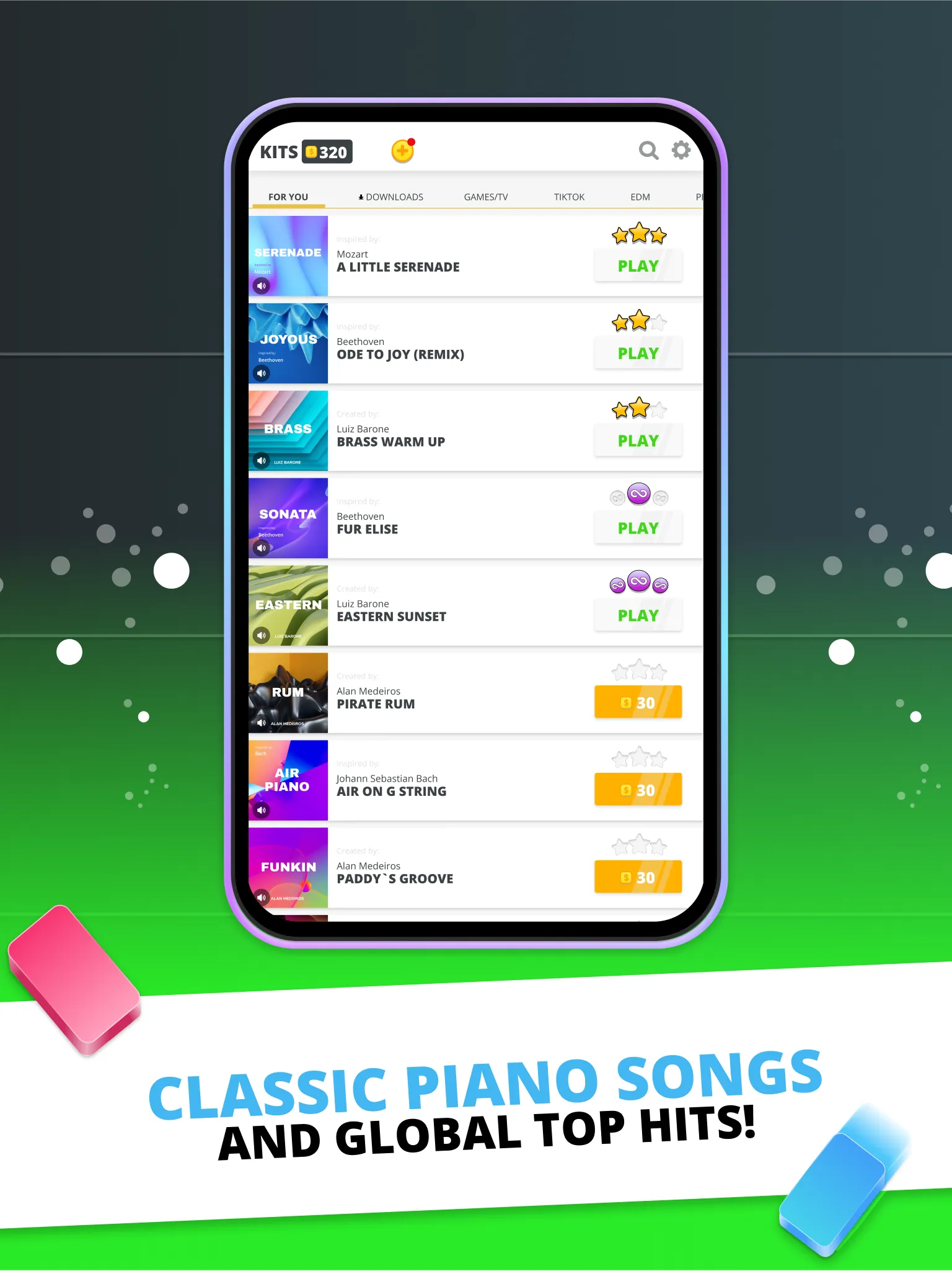 Infinite Tiles: EDM & Piano | Indus Appstore | Screenshot