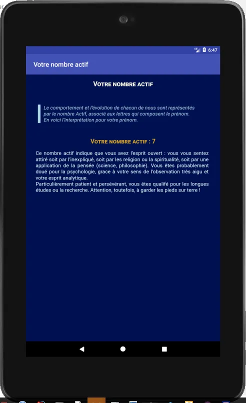 Numérologie et Destinée | Indus Appstore | Screenshot