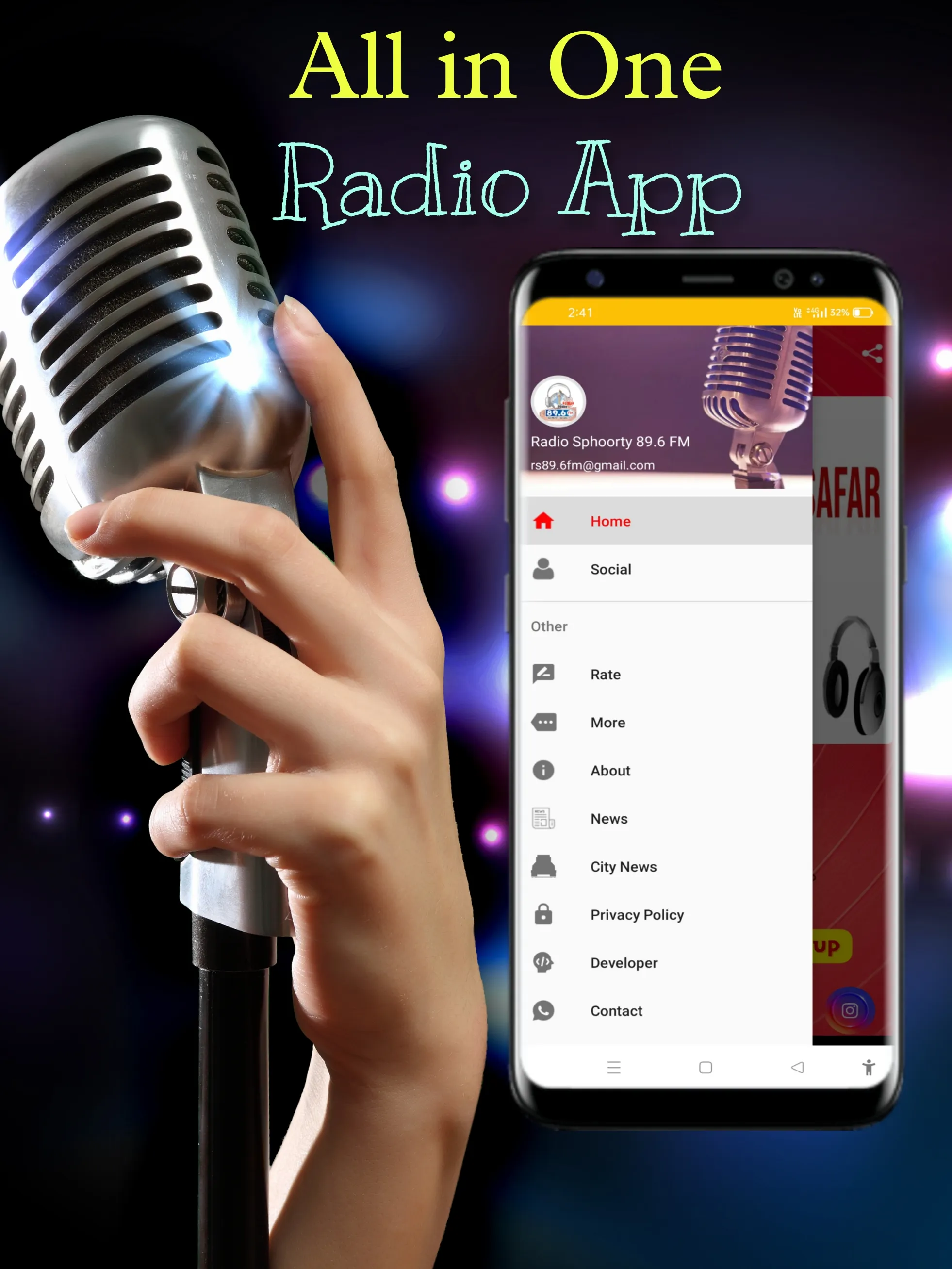 Radio Sphoorty 89.6 FM | Indus Appstore | Screenshot