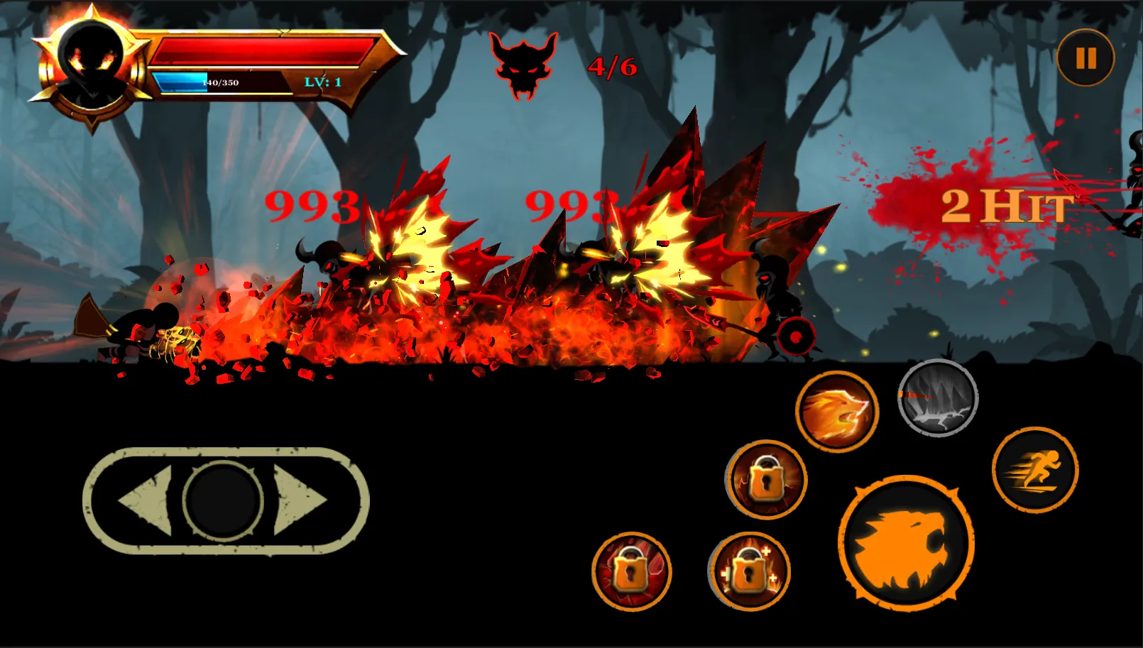 Shadow Stick Warrior | Indus Appstore | Screenshot