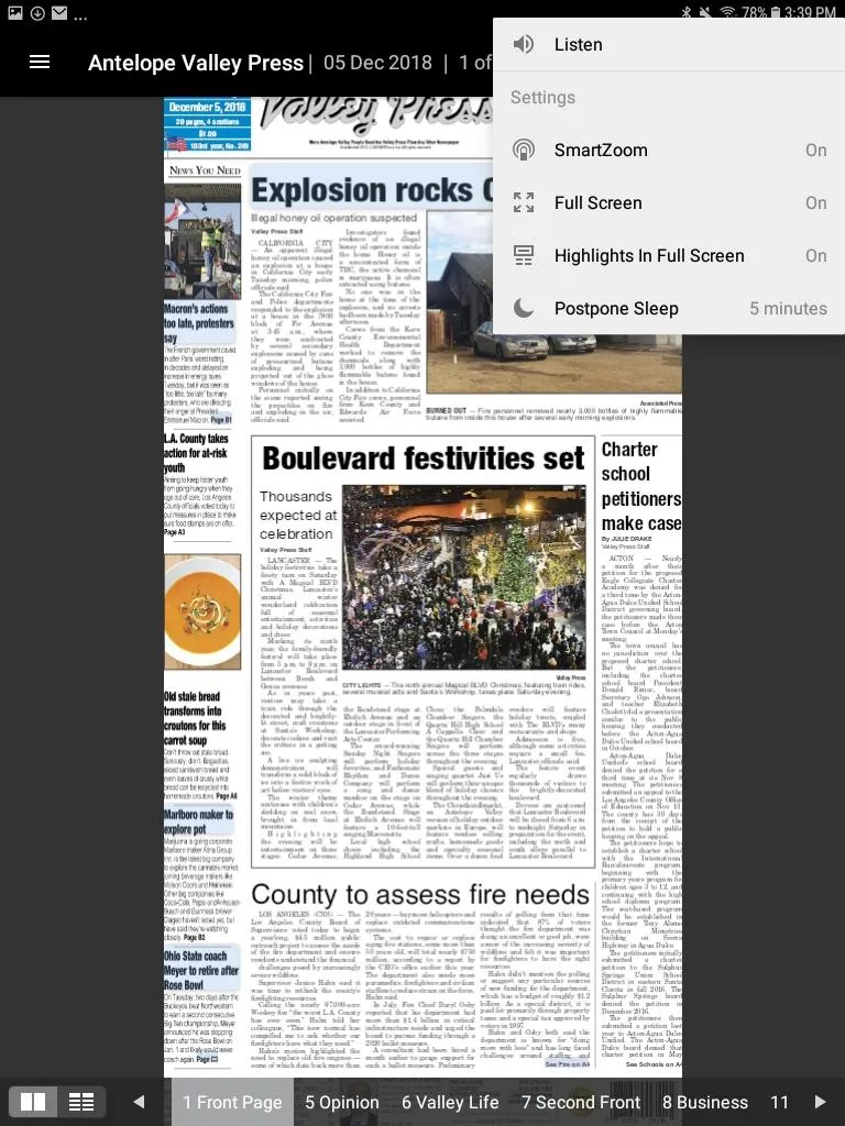 Antelope Valley Press E Editio | Indus Appstore | Screenshot