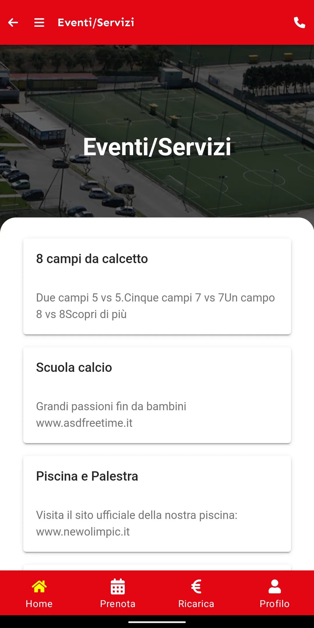 Olimpic Center Bari | Indus Appstore | Screenshot