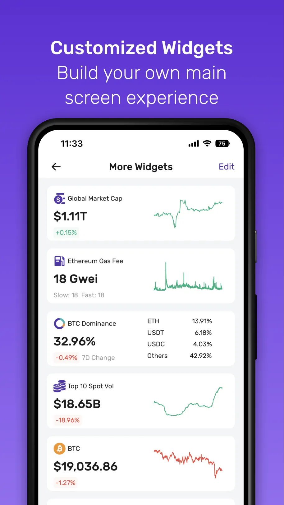 TokenInsight | Indus Appstore | Screenshot