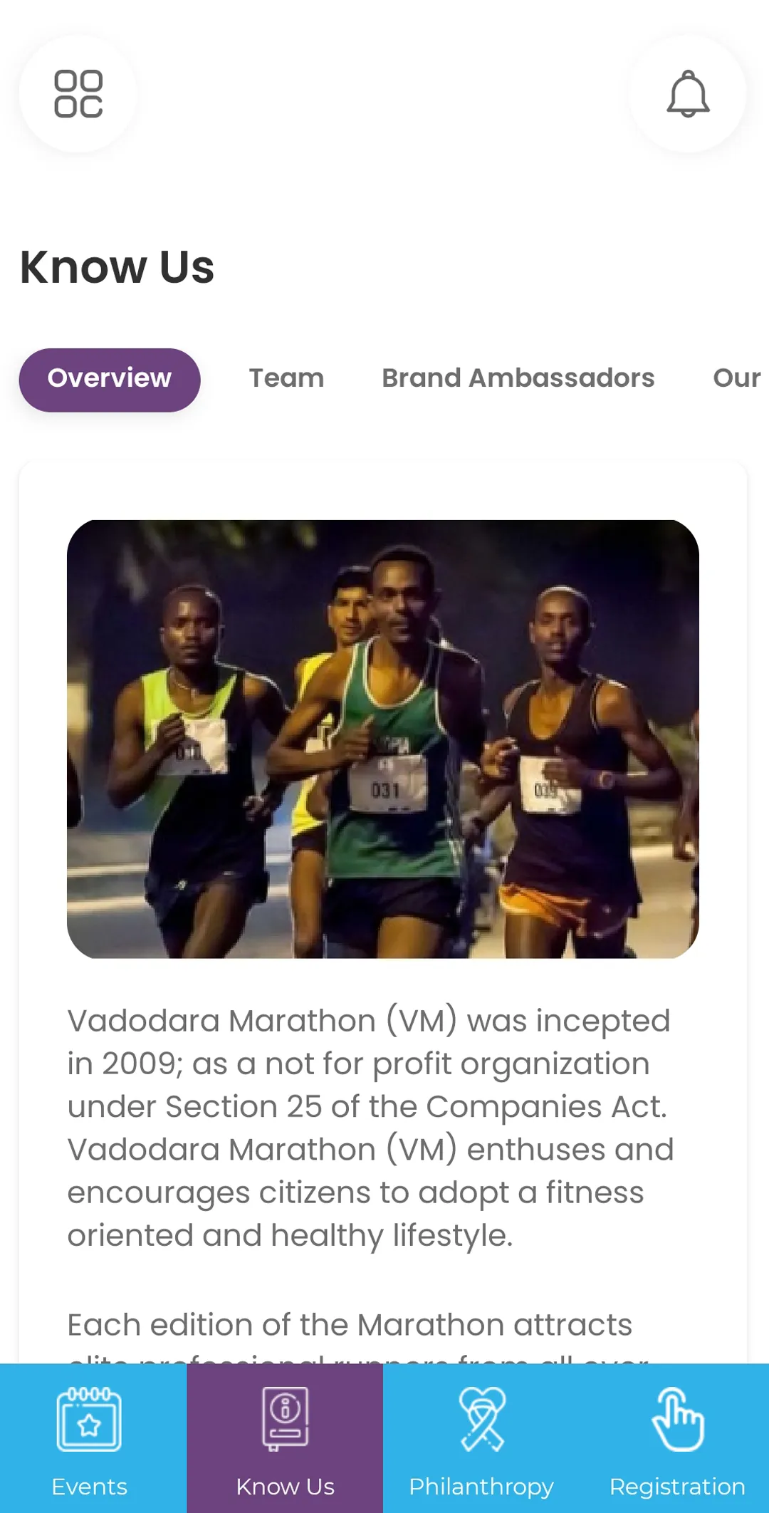 Vadodara Marathon | Indus Appstore | Screenshot