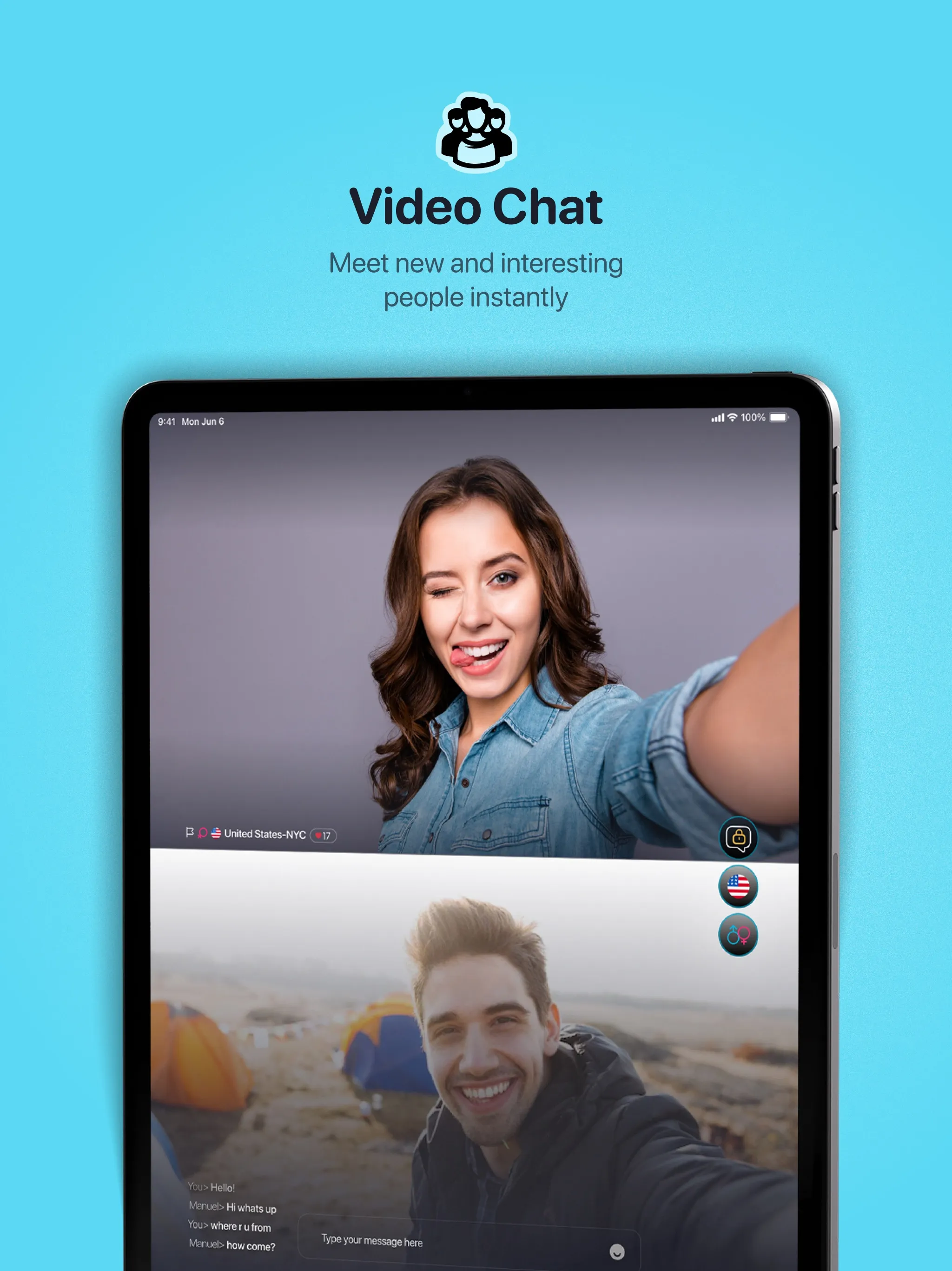 Chatrandom: Random Video Chat | Indus Appstore | Screenshot